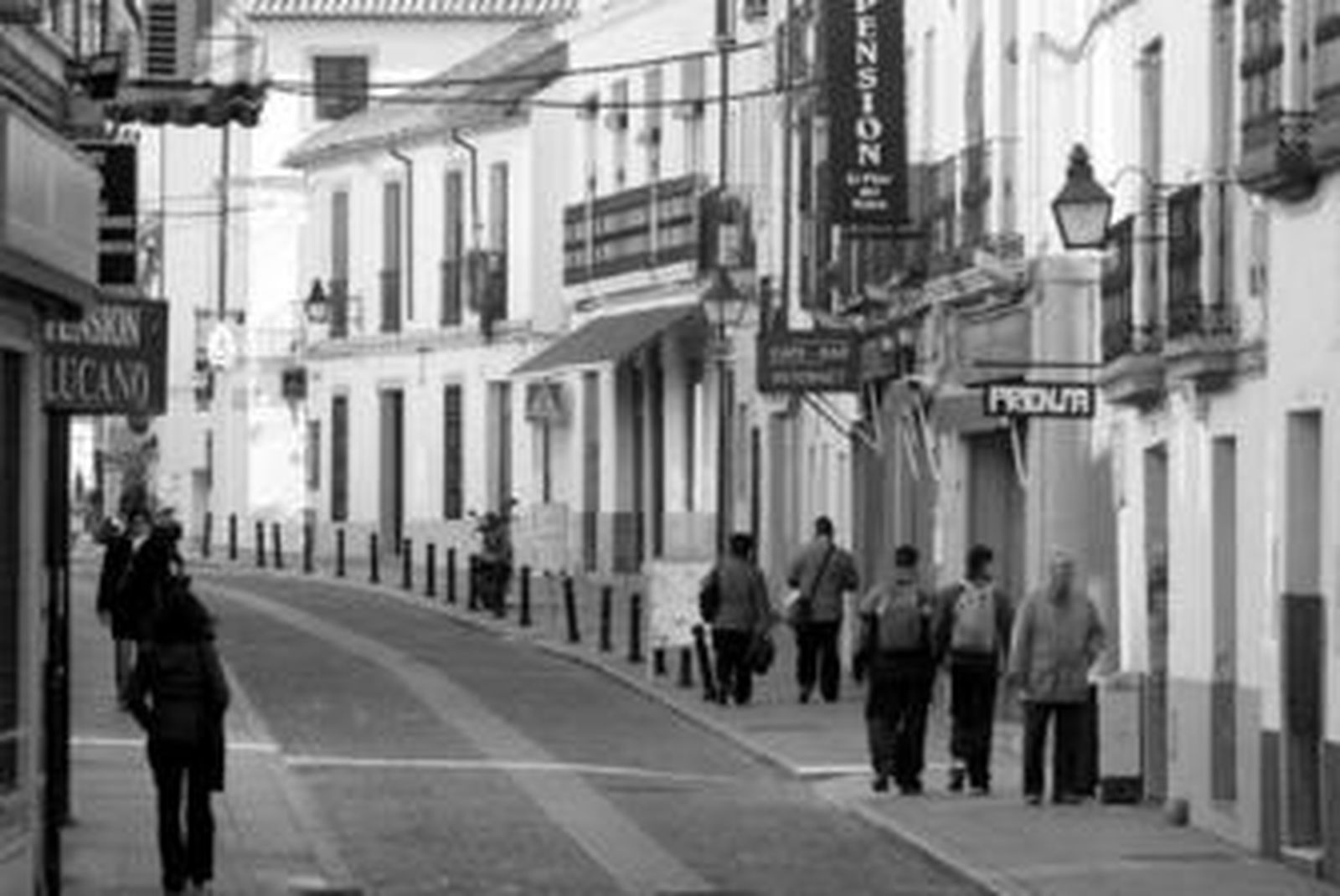 Vista de la calle Corregidor Luis de la Cerda