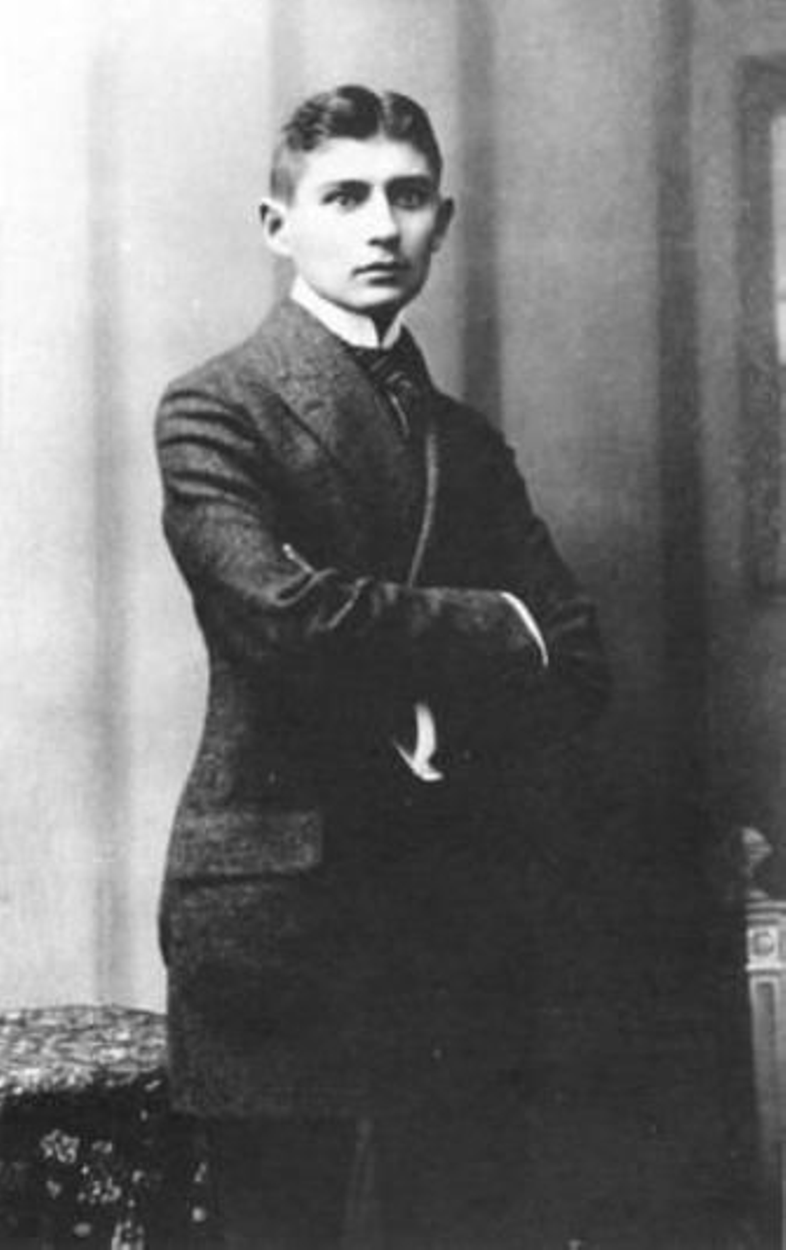 Un joven Kafka que revolucionaría la literatura pocos años después.