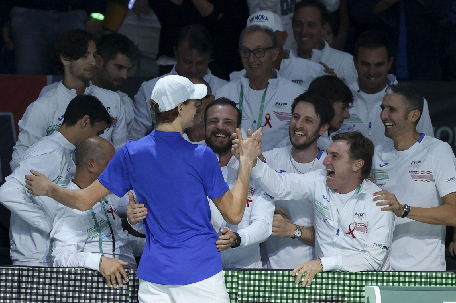 Copa Davis en Málaga: Sinner - Djokovic, en fotos