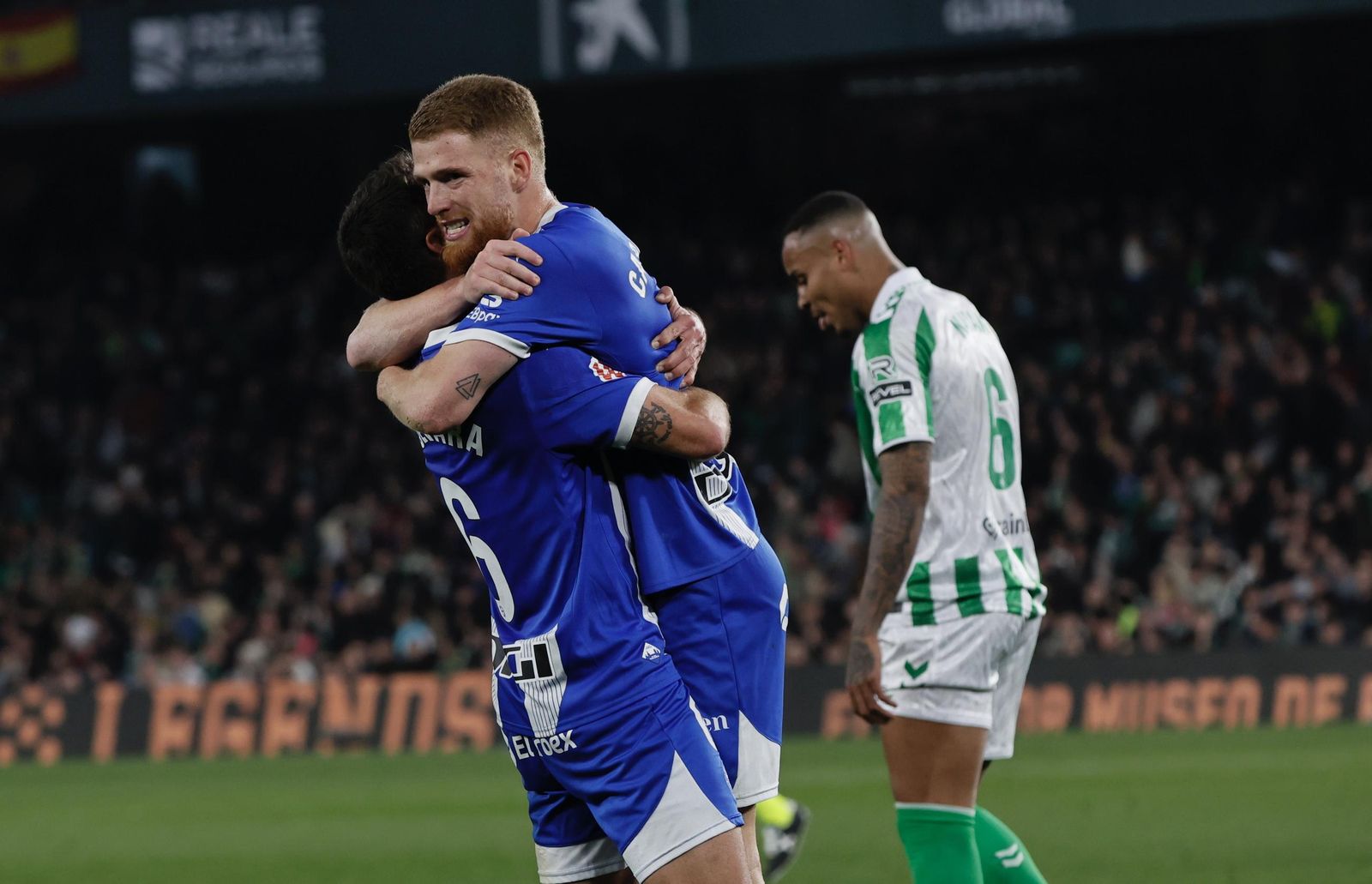 Las imágenes del Betis - Alavés