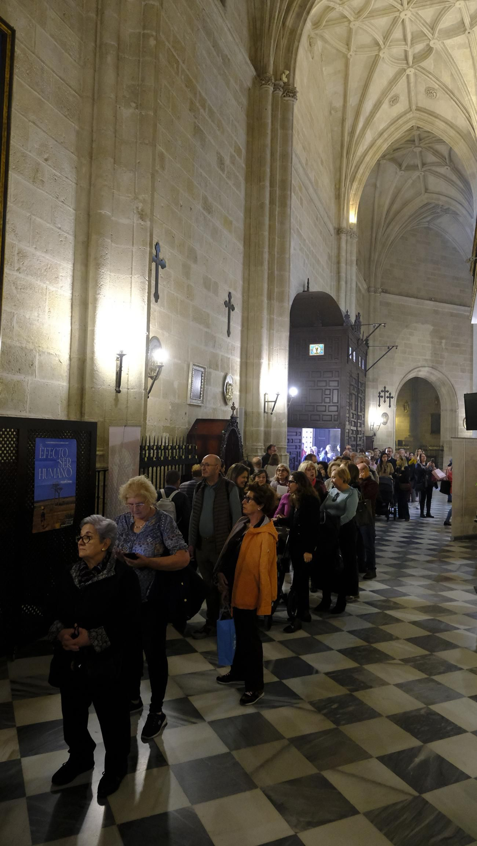 Imágenes del Besapiés de Jesús Cautivo de Medinaceli, en la Catedral de Almería