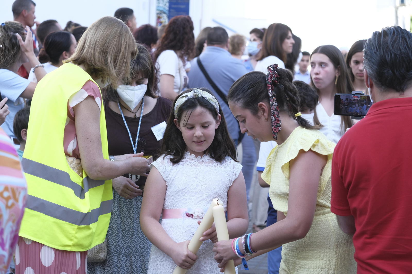 La procesión de la Virgen de Fátima de Córdoba, en imágenes