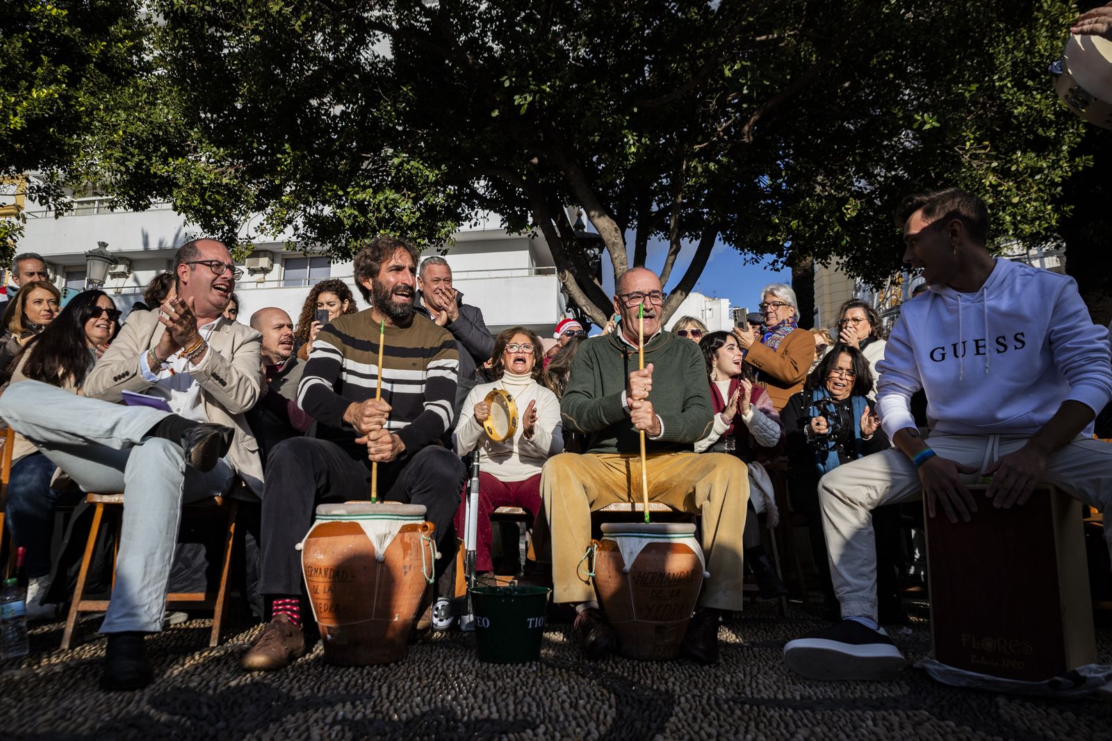 Imágenes del ambiente navideño del 24 de diciembre en Jerez