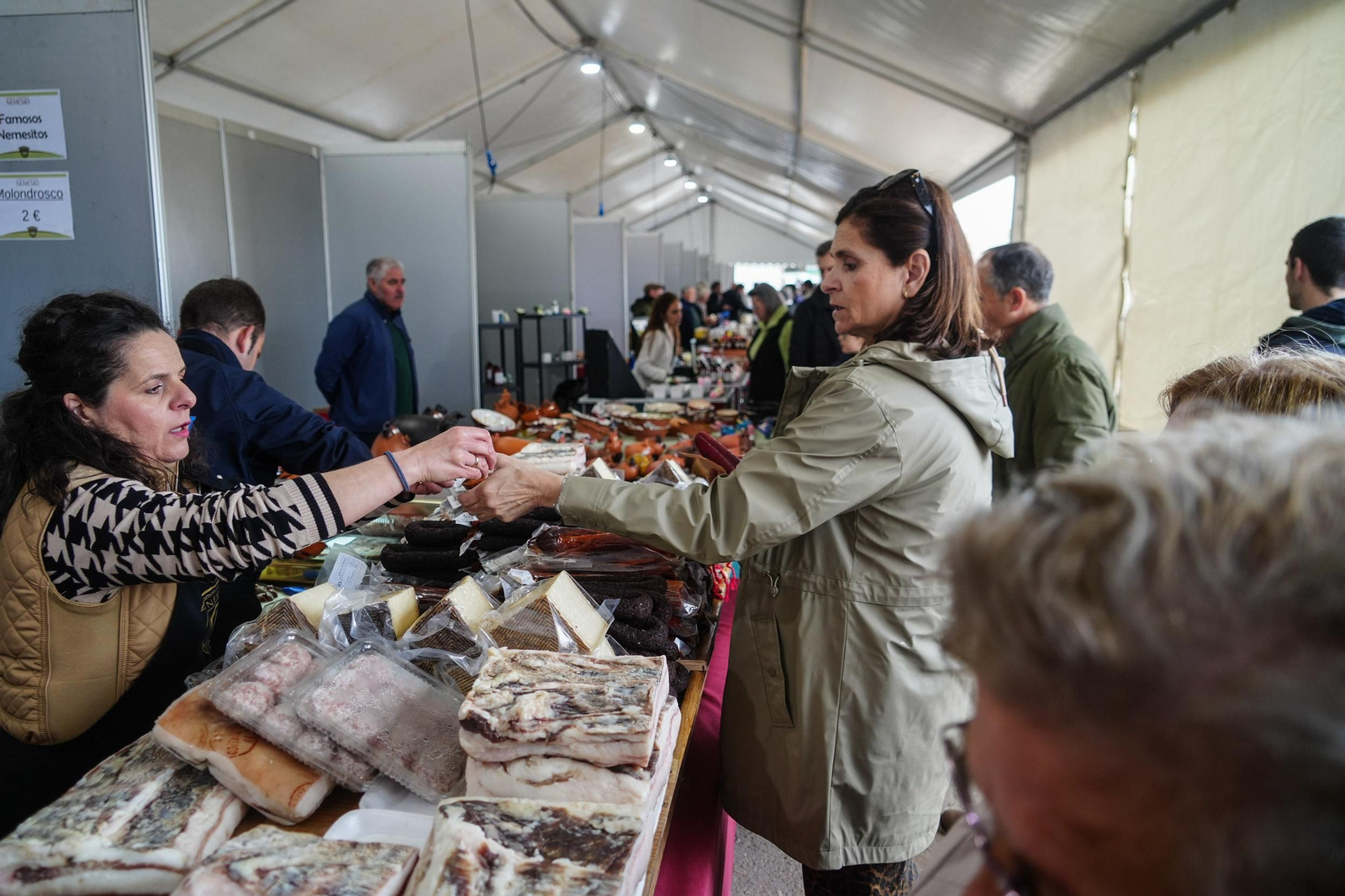 Las mejores imágenes de la XX Fiesta de la Matanza y de la Artesanía en Villanueva de Córdoba