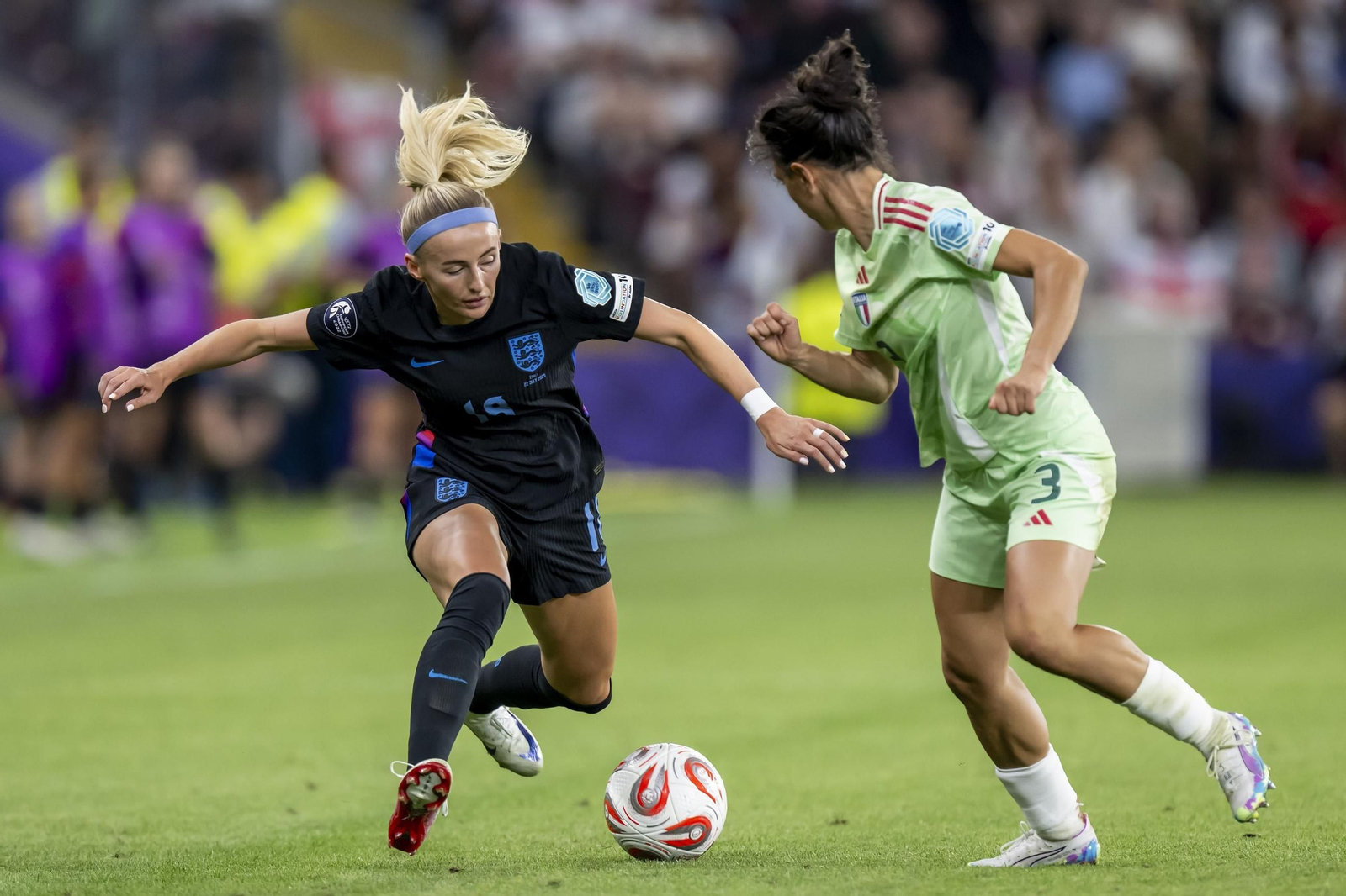 Las imágenes del Inglaterra-Italia