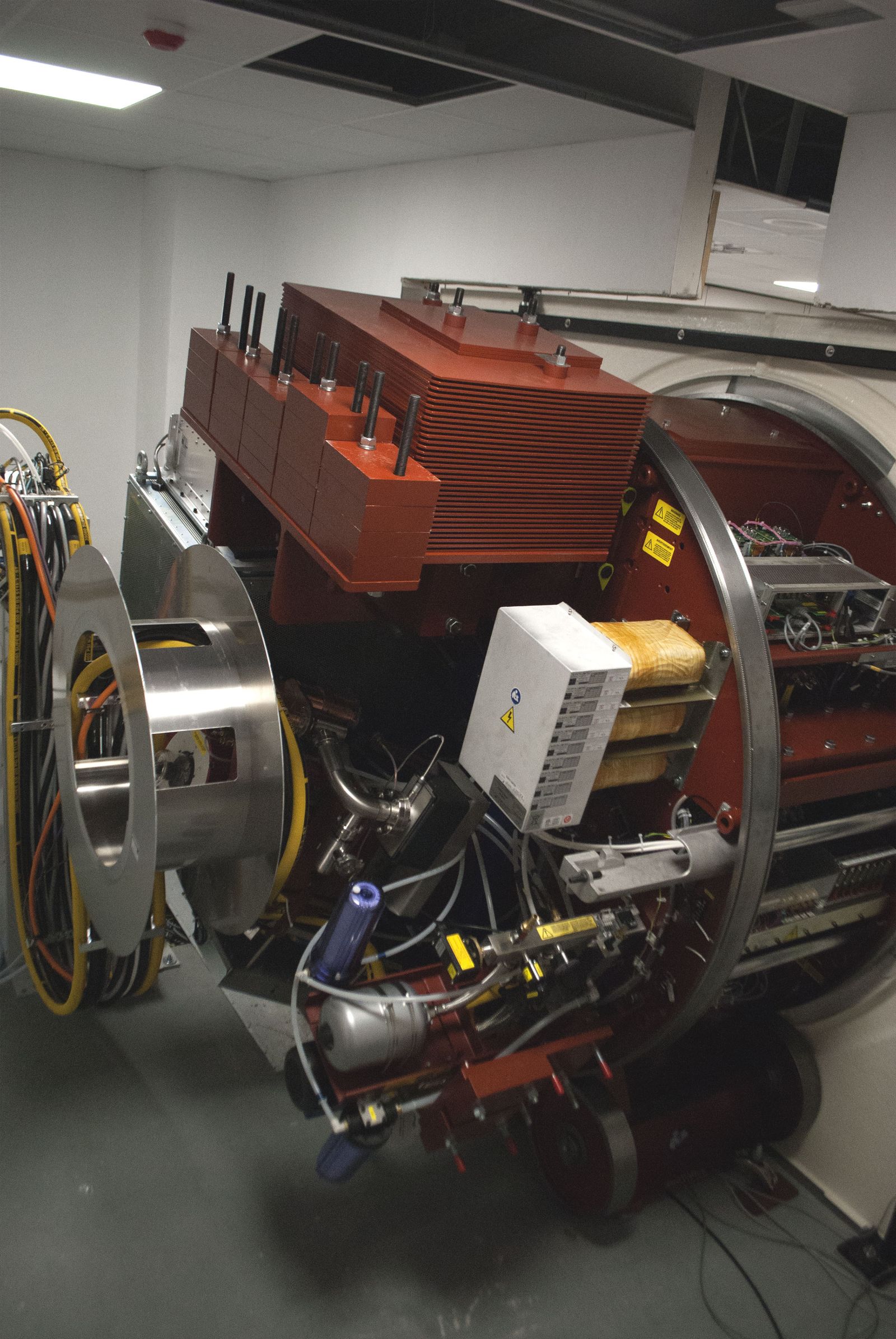 El 'cerebro' del nuevo equipo de Radioterapia.