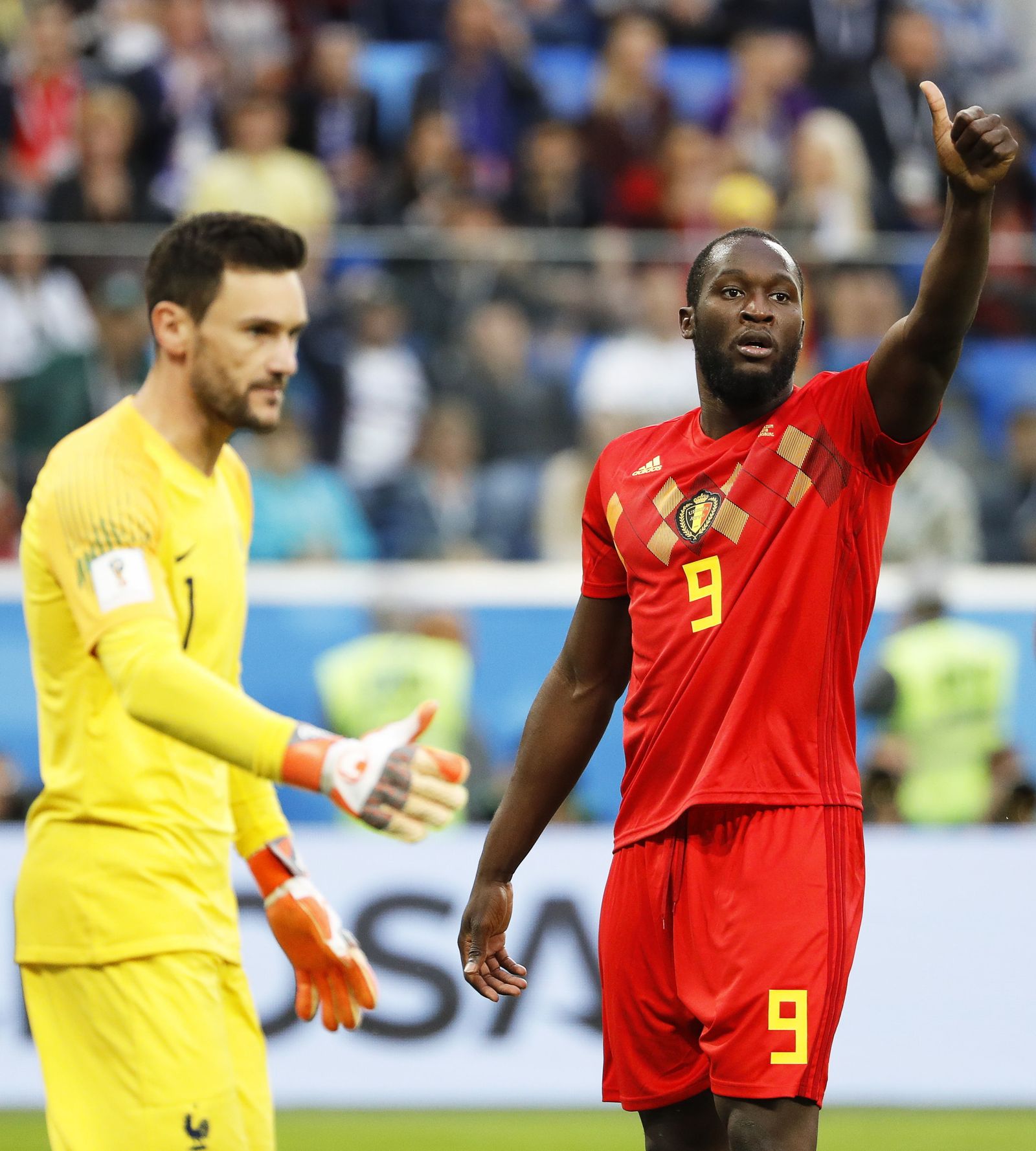 Las imágenes del Francia-Bélgica