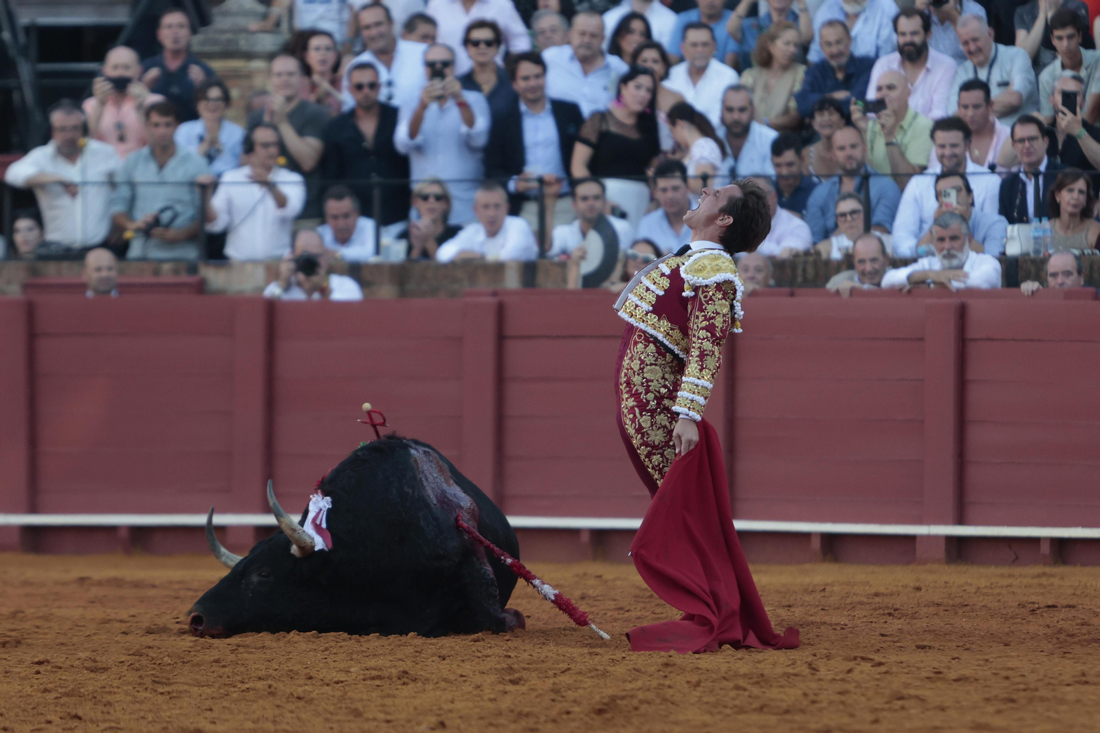 El Juli tras matar a su último toro.
