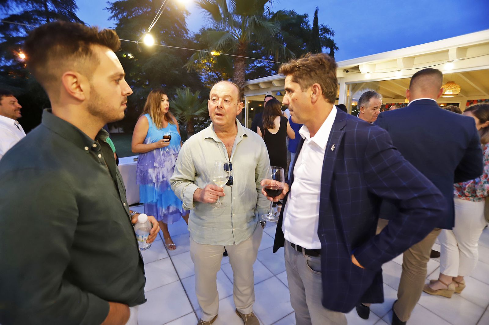 Imágenes de la recepción en la "Noche de los Frutos Rojos"