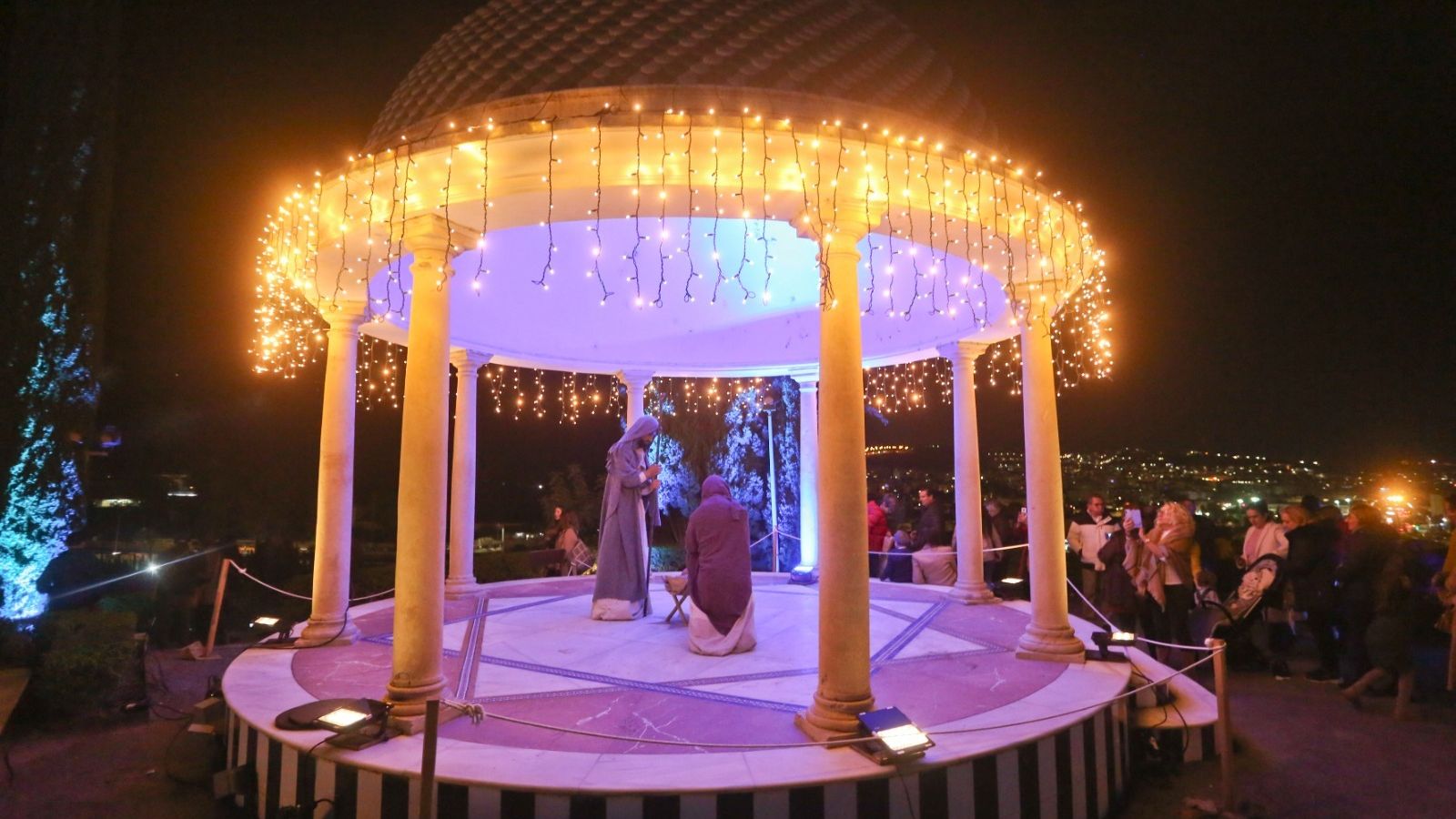 El portal de Belén del Jardín Botánico