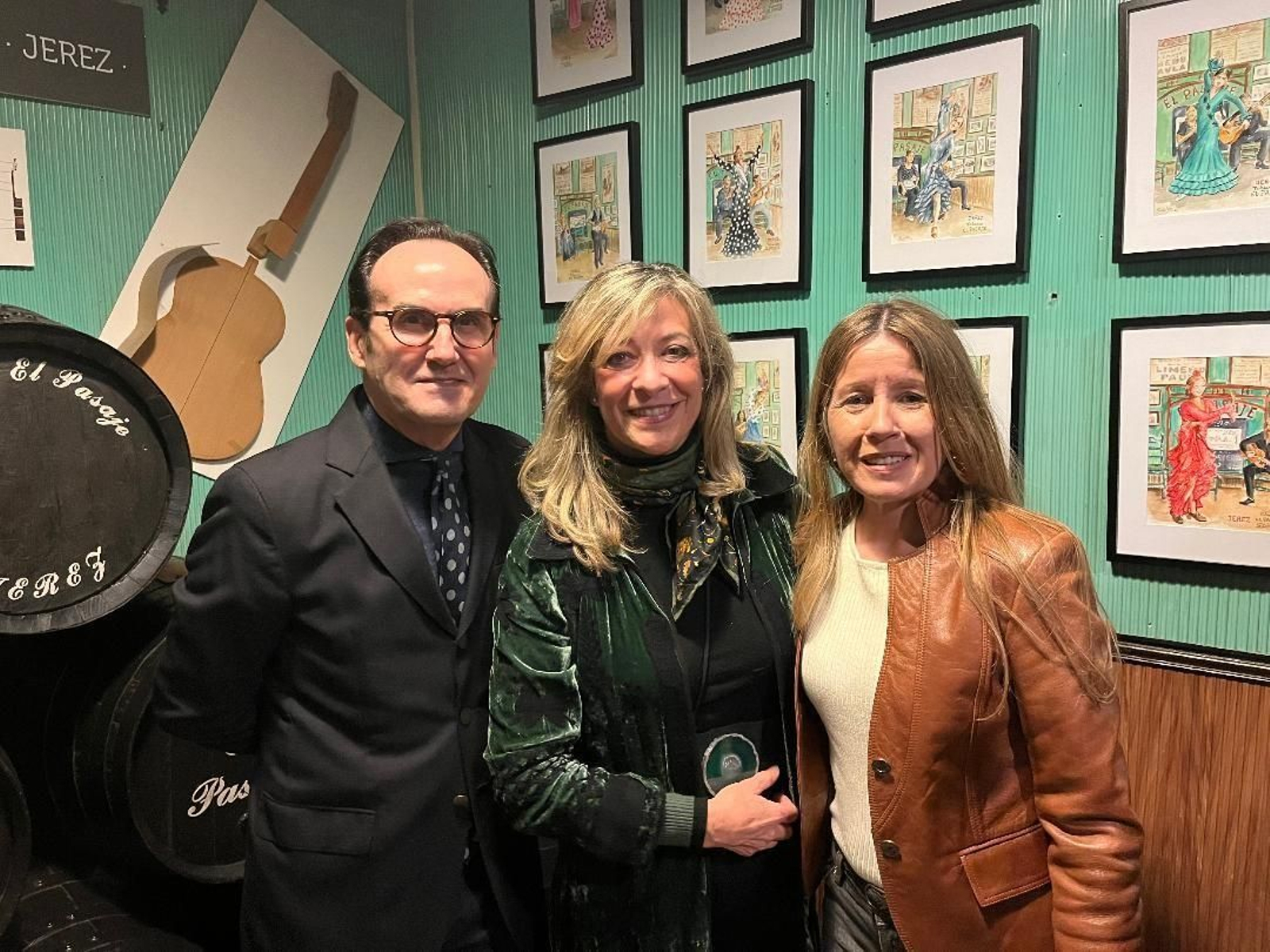 Exposición 'Pasaje al flamenco' de Silvia Díez en Jerez