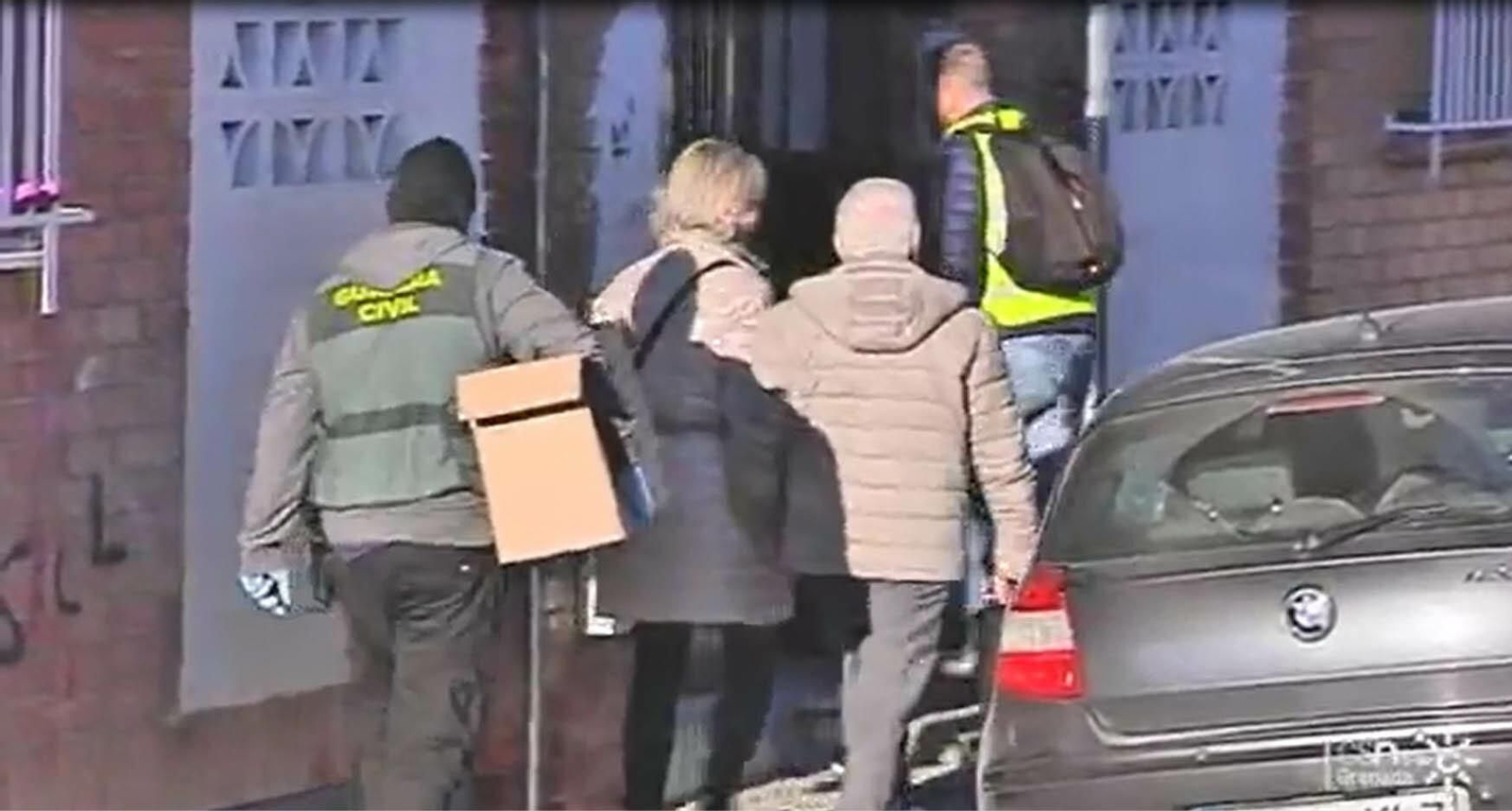 Operación de la Guardia Civil en el área metropolitana