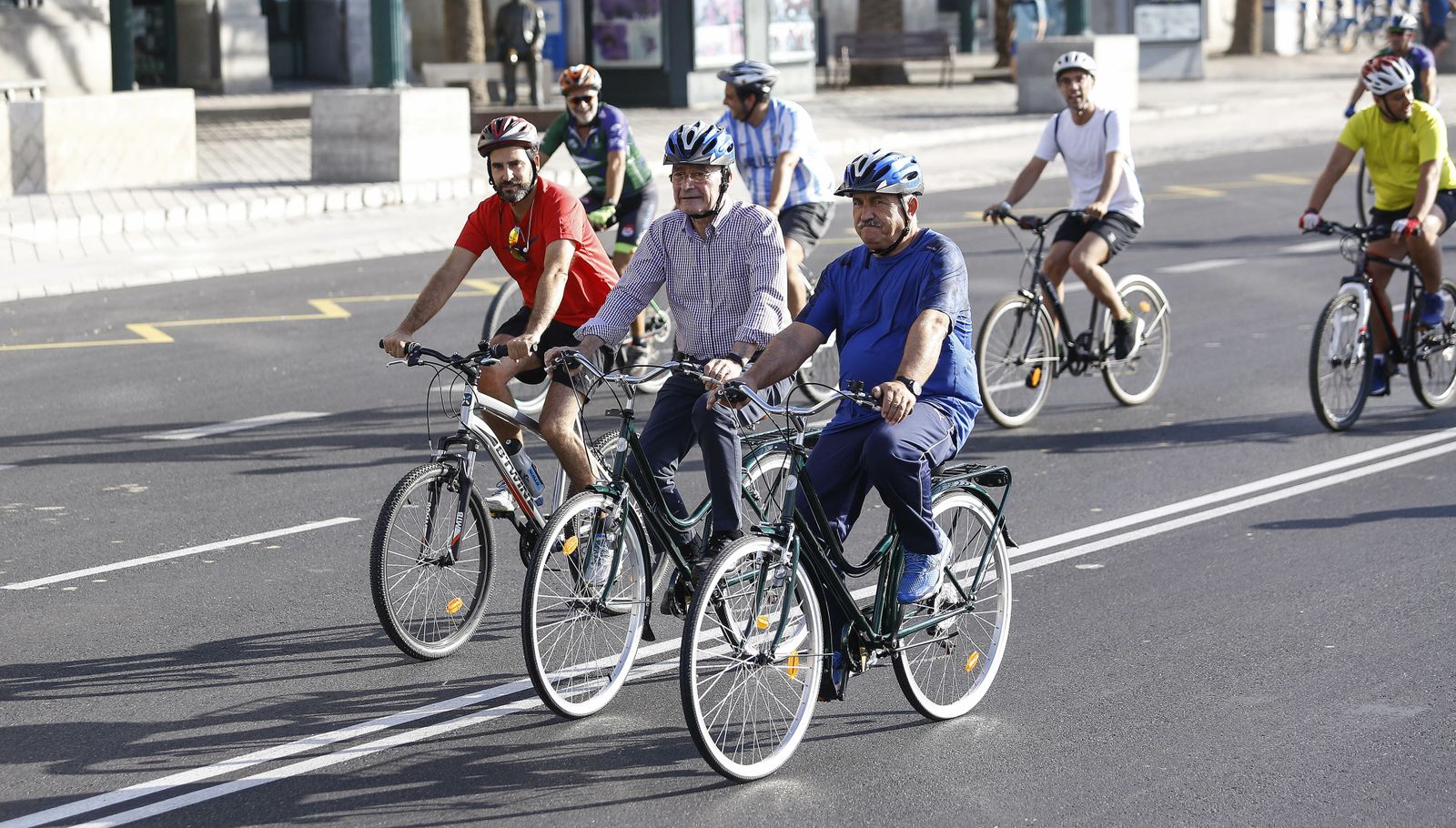 Fotos del Día de la Bicicleta en Málaga