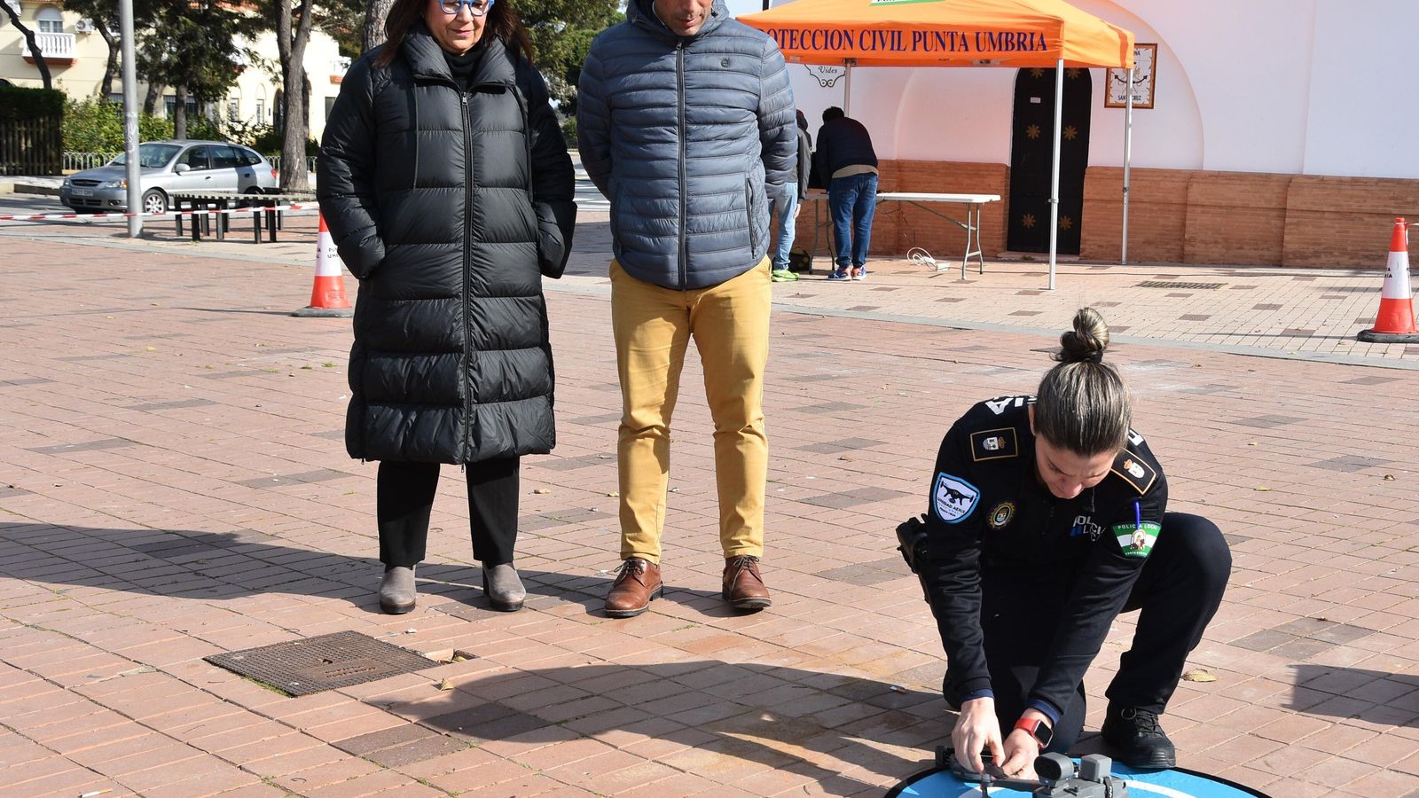 Nuevo servicio de vigilancia de drones en Punta Umbría