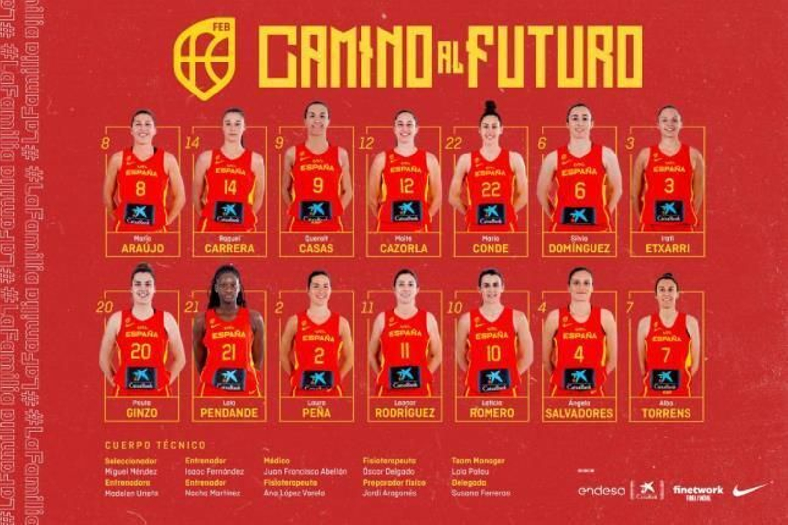 Pendande, una de las 14 elegidas por España.