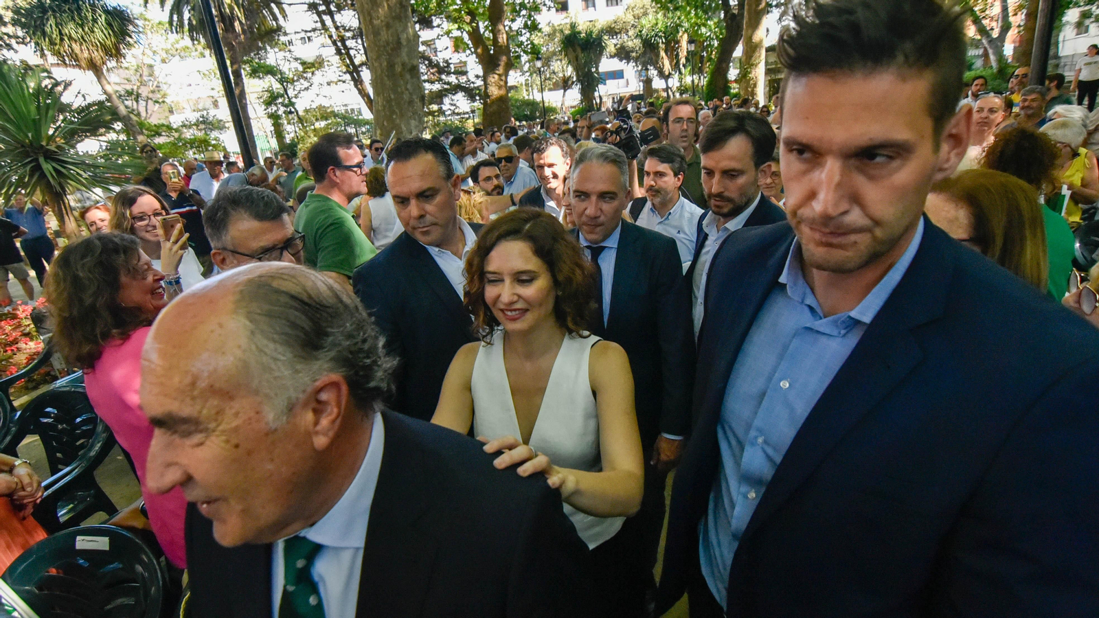 Fotos de Isabel Díaz Ayuso en Algeciras