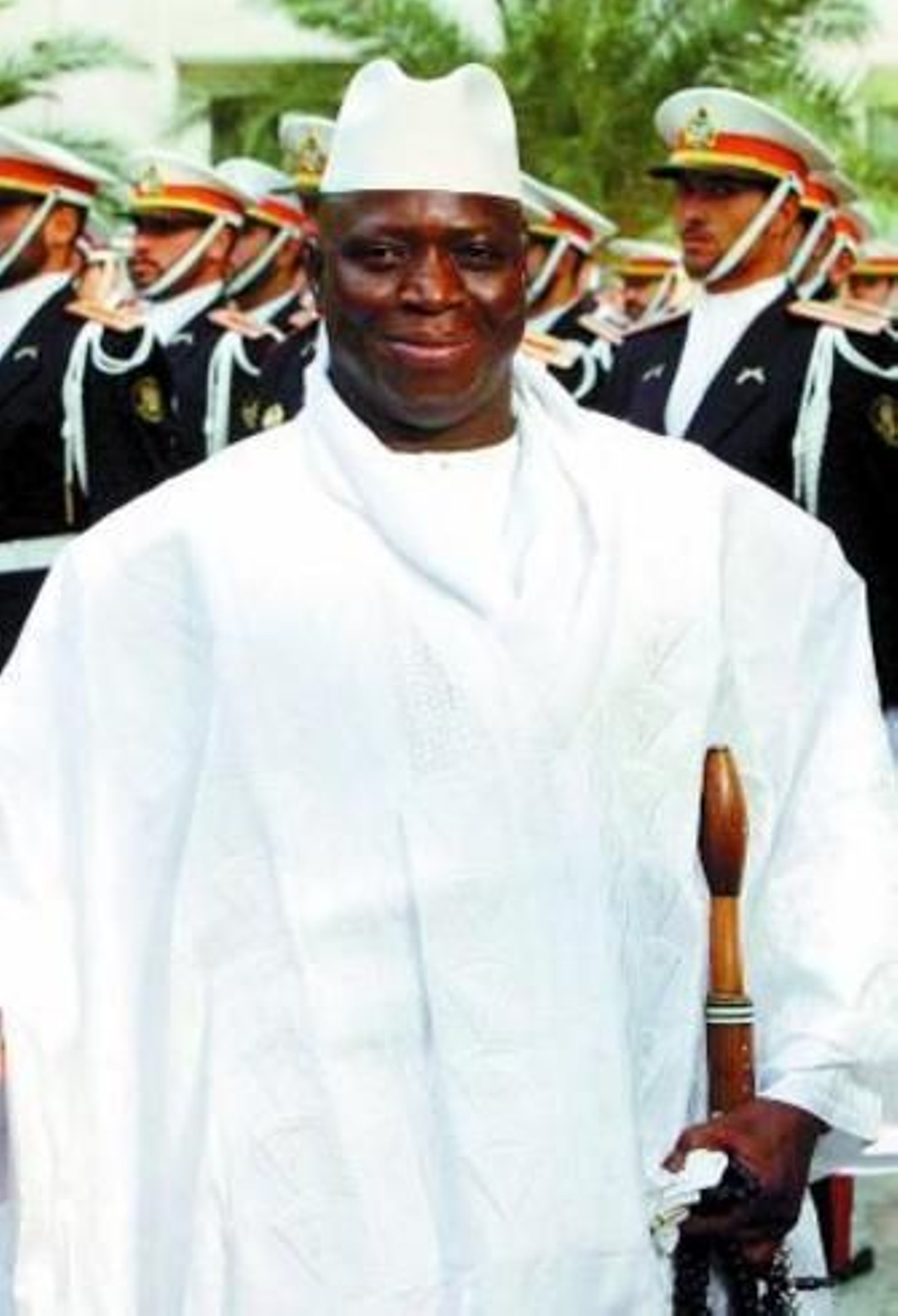 Yahya Jammeh, líder gambiano.