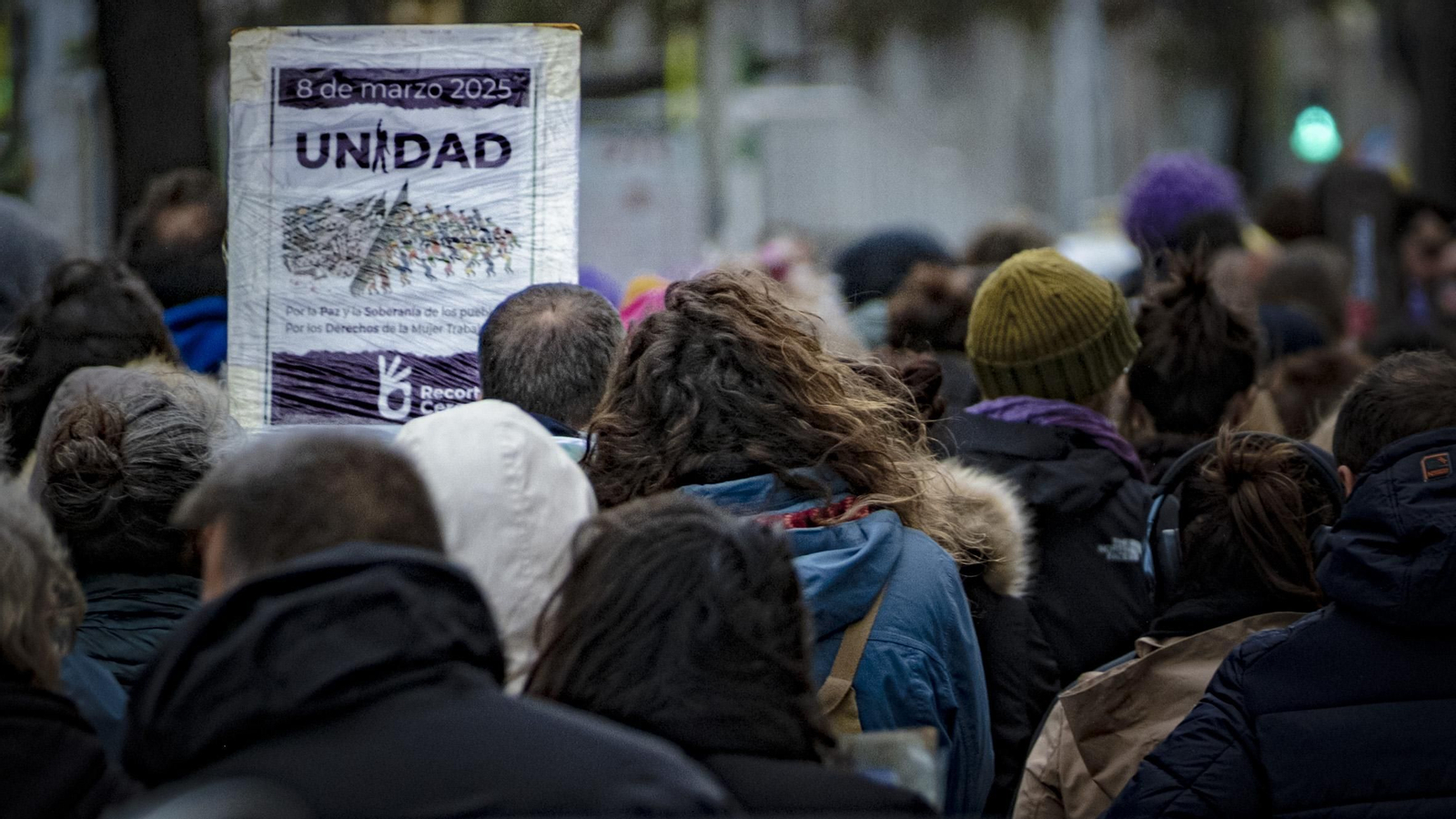 Las imágenes de la manifestación por el 8M, Día Internacional de la Mujer, en Cádiz