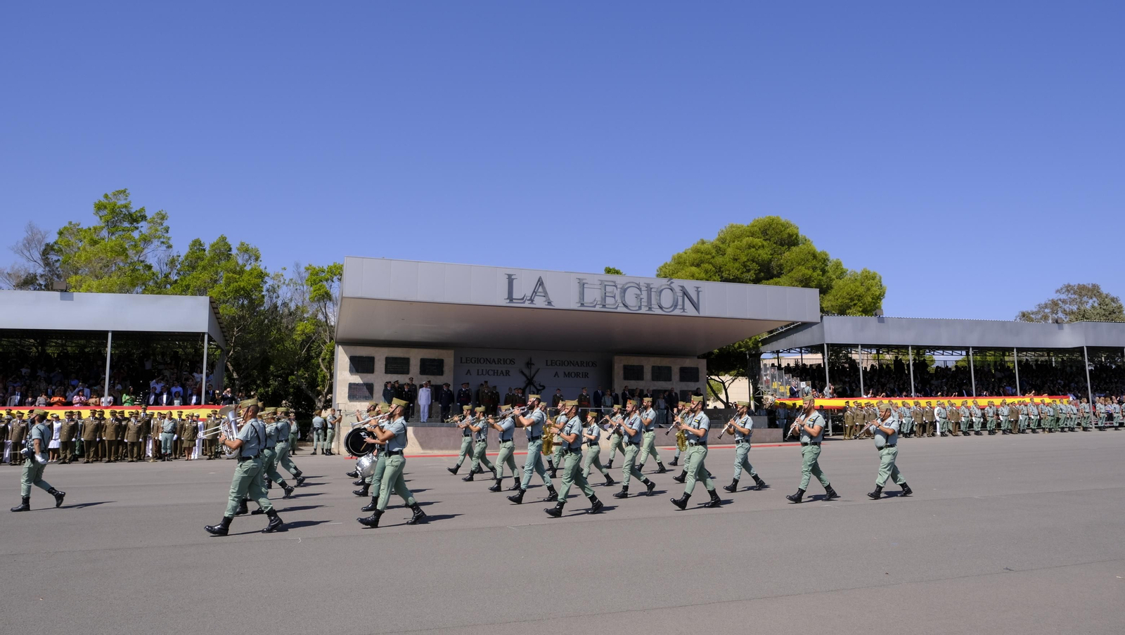 Jornada de puertas abiertas de La Legión Española en Viator