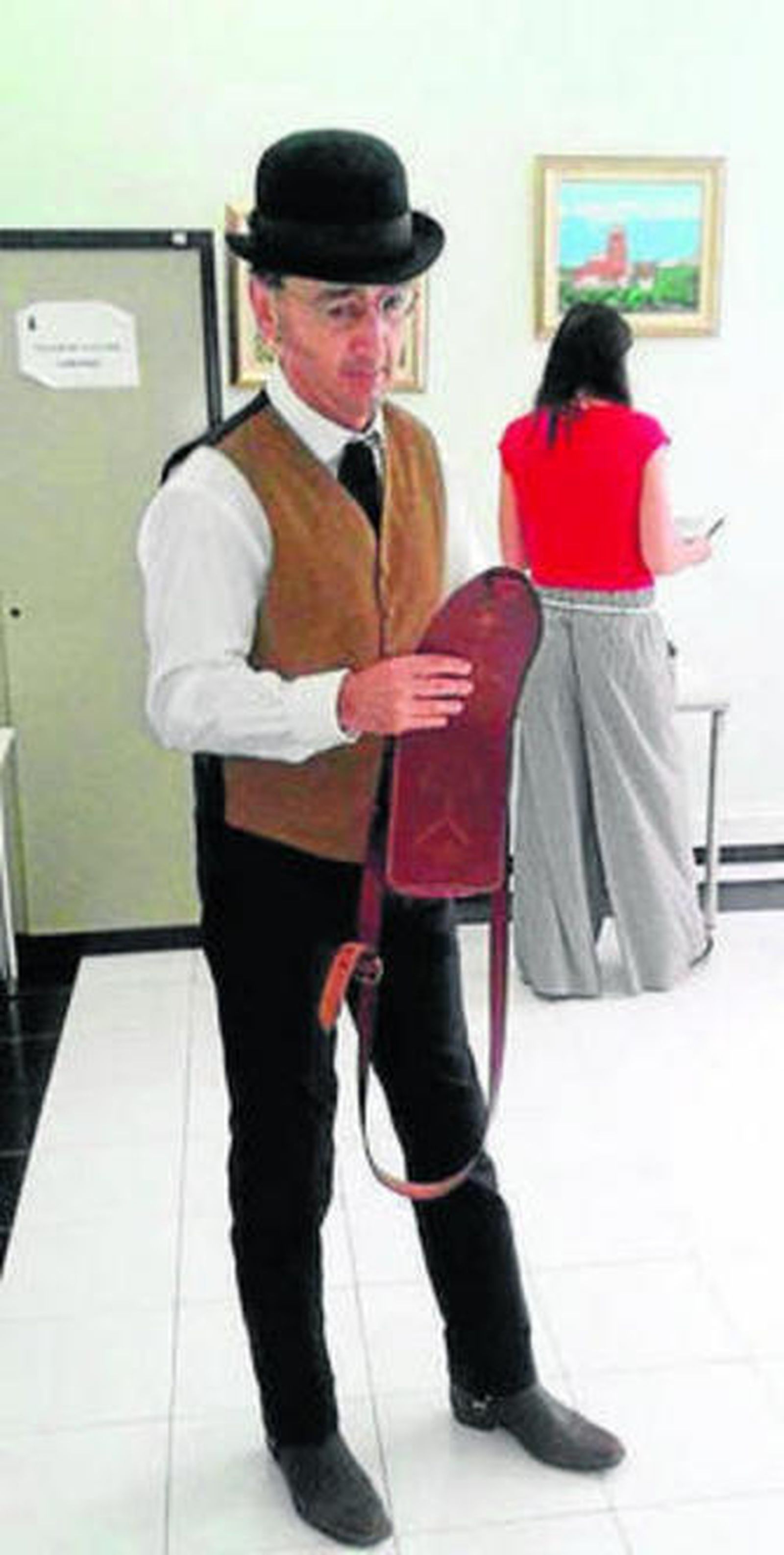 Participante en el casting.