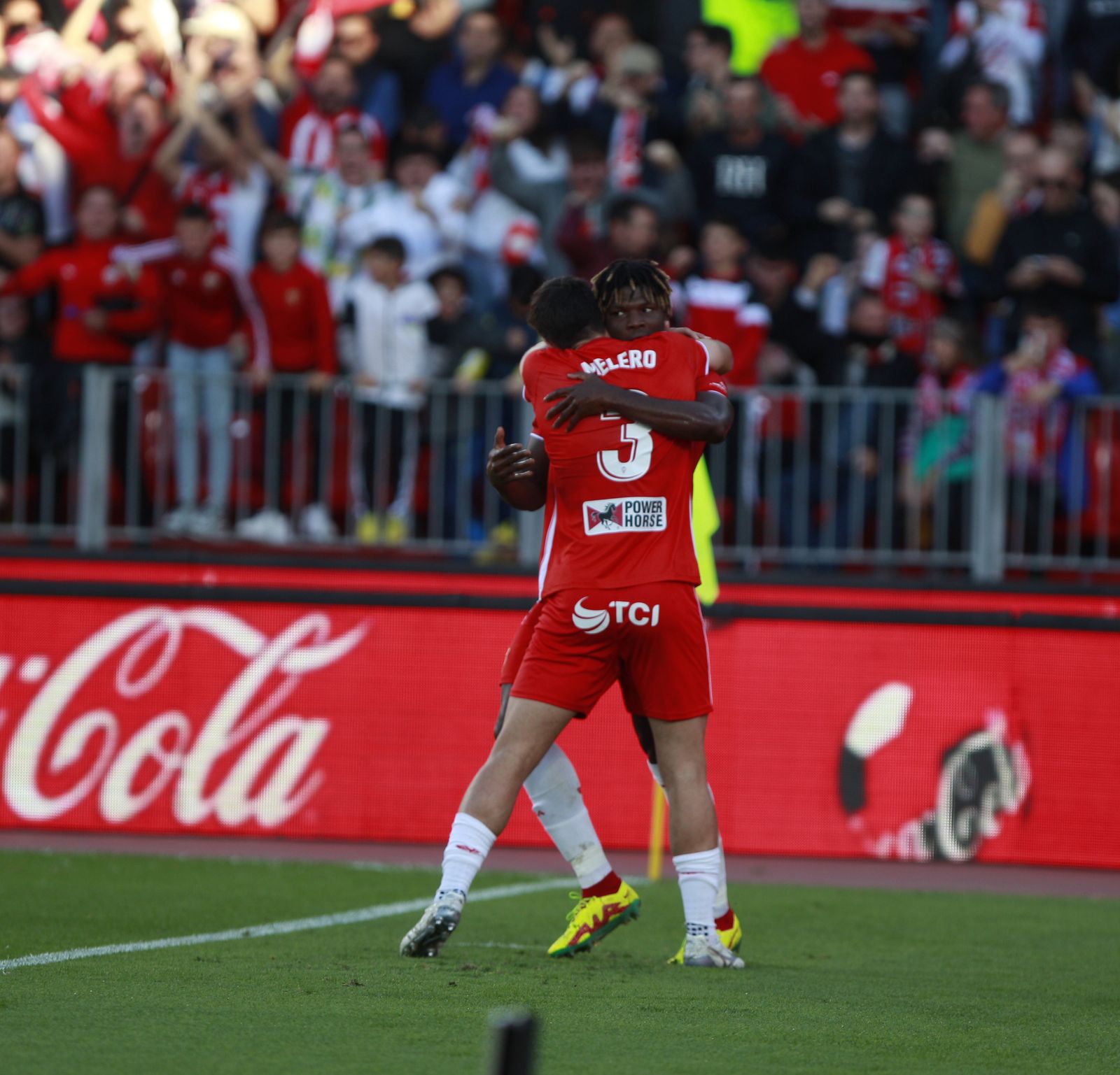 Imágenes del partido U.D. Almería-Atlético de Madrid