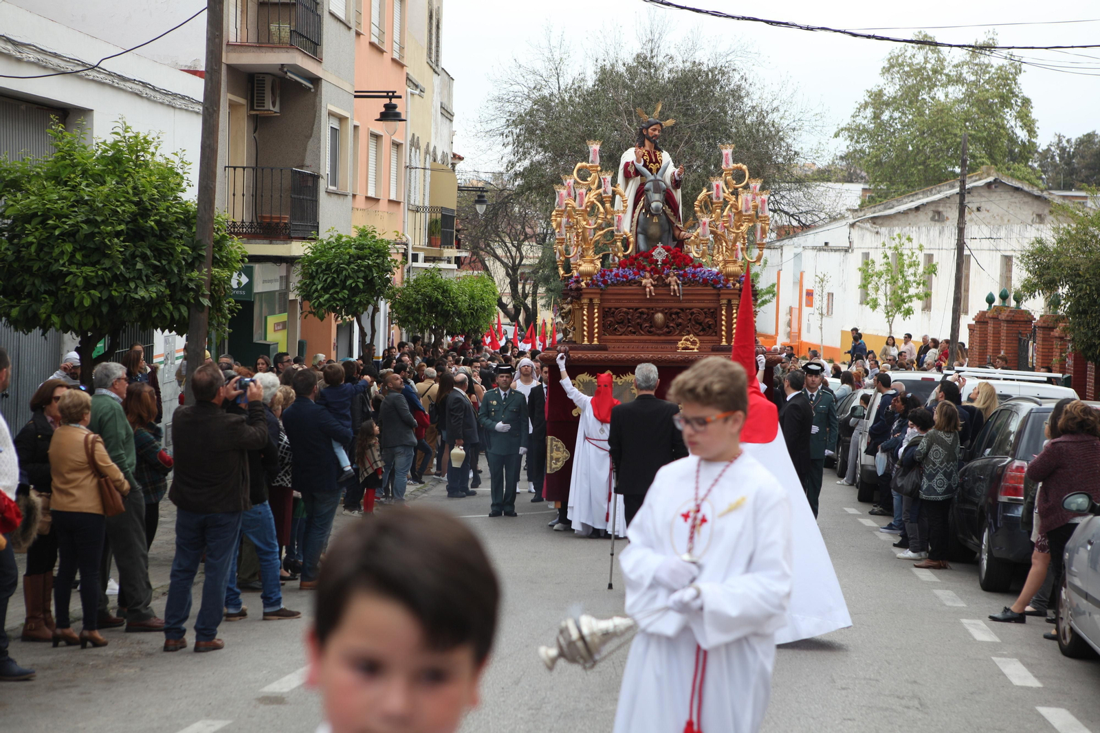 La Borriquita y la Virgen de la Alegría de Algeciras