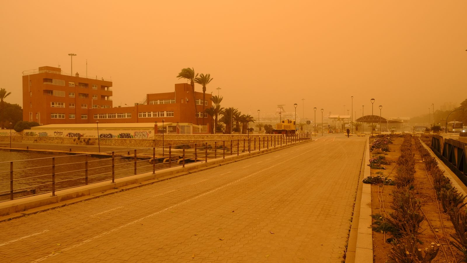Fotogalería de la tormenta de arena y polvo en Almería