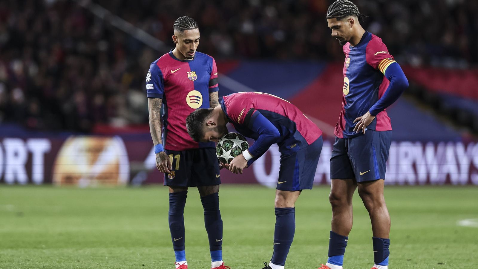 Las fotos del Barcelona-Benfica