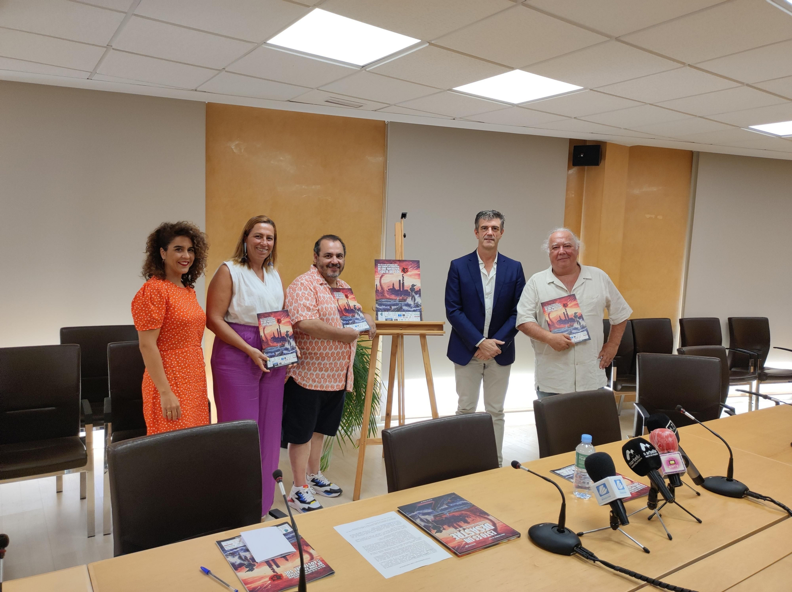 La presentación del premio otorgado por la Mancomunidad al actor Joaquín Núñez.
