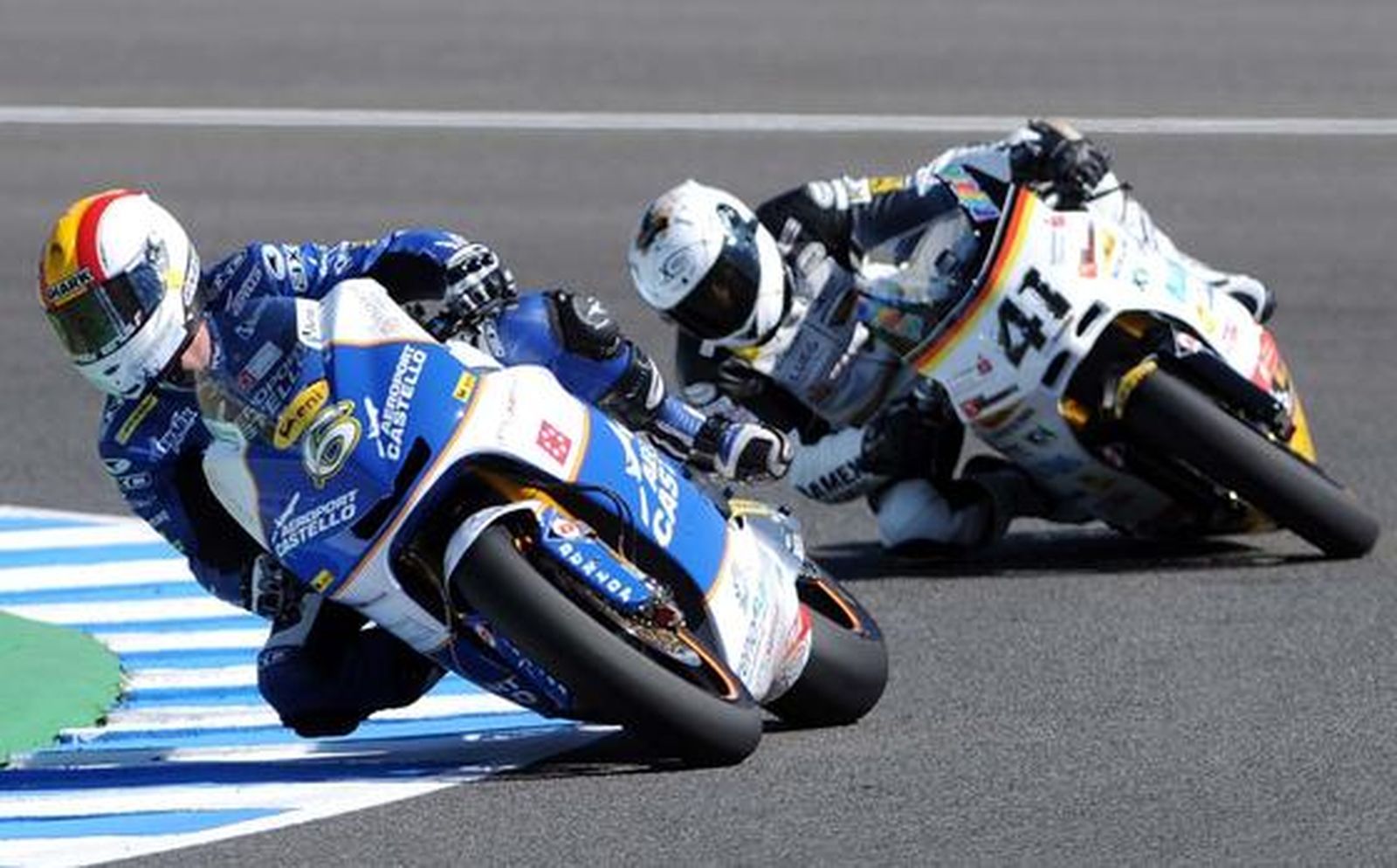 Tamizawa impide el pleno español en los entrenamientos oficiales del Gran Premio de España de Motociclismo, con ´poles´ para Pedrosa en MotoGP y Márquez en 125cc

Foto: Juan Carlos Toro/ Manuel Aranda