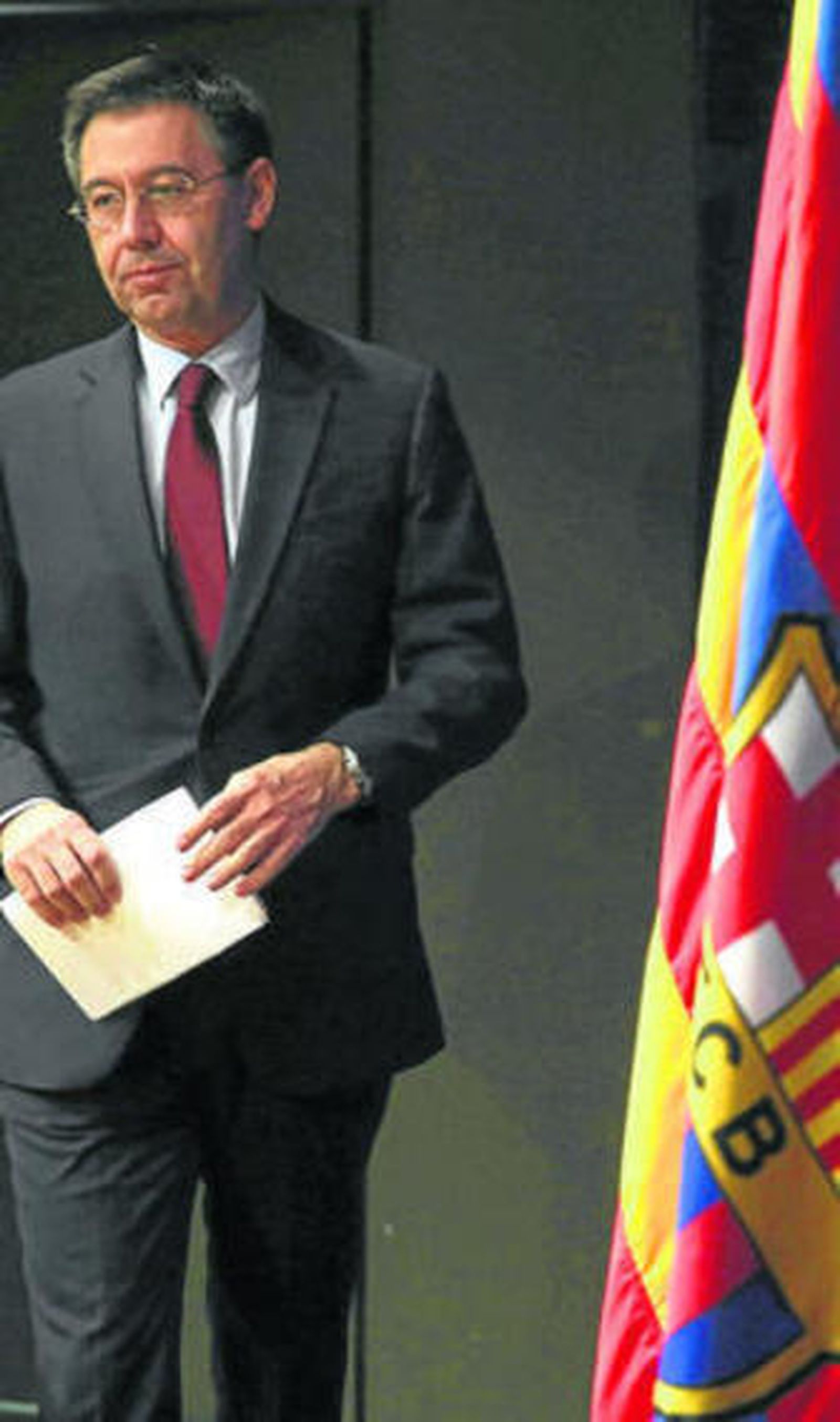 Josep María Bartomeu, presidente del Barcelona.
