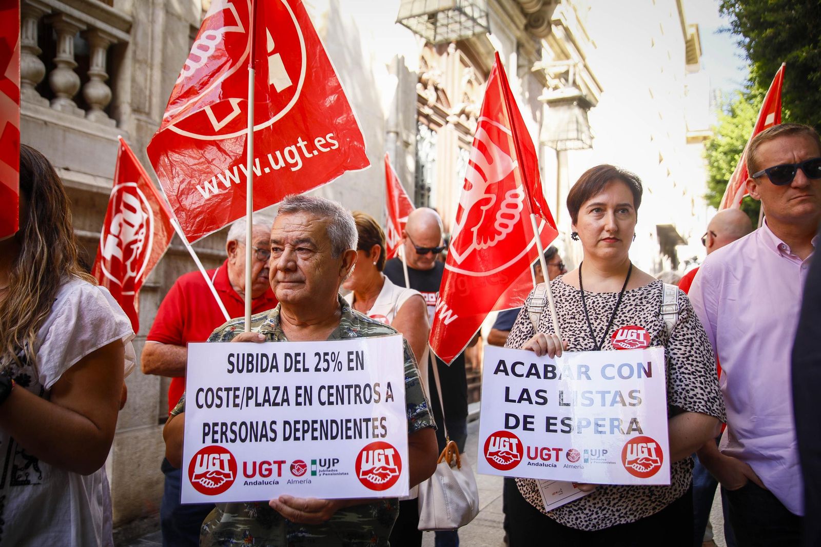 Las imágenes de la manifestación por la "ley de dependencia"