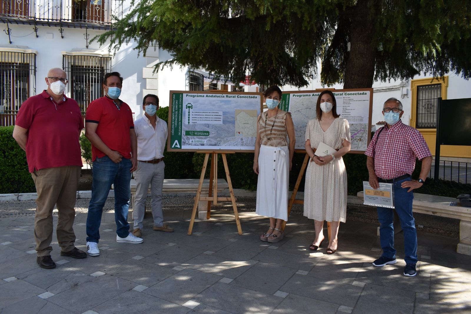 Asistentes a la presentación del programa Andalucía Rural Conectada.