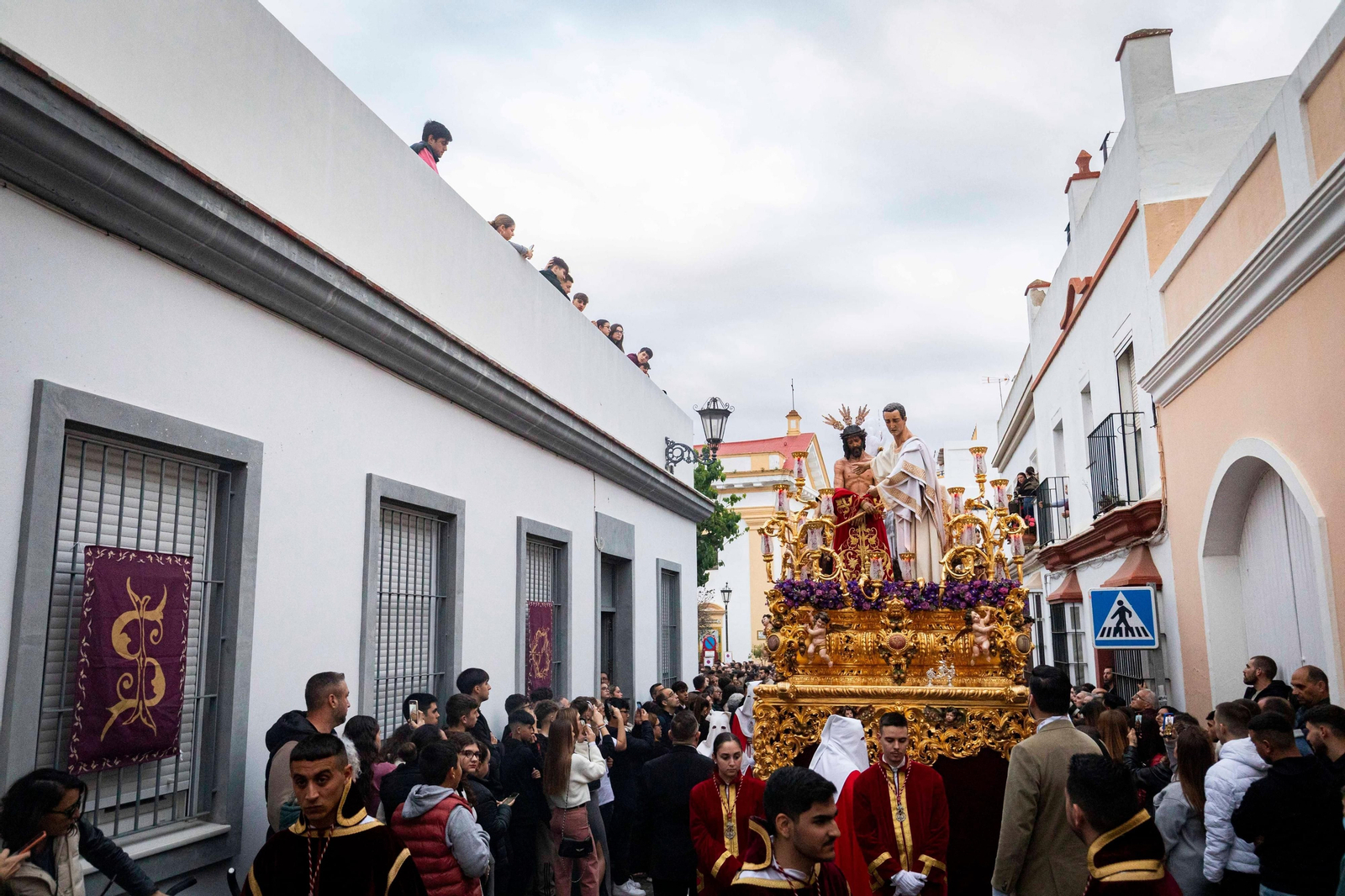 Las imágenes de la cofradía de Ecce-Homo de la Semana Santa de San Fernando 2024