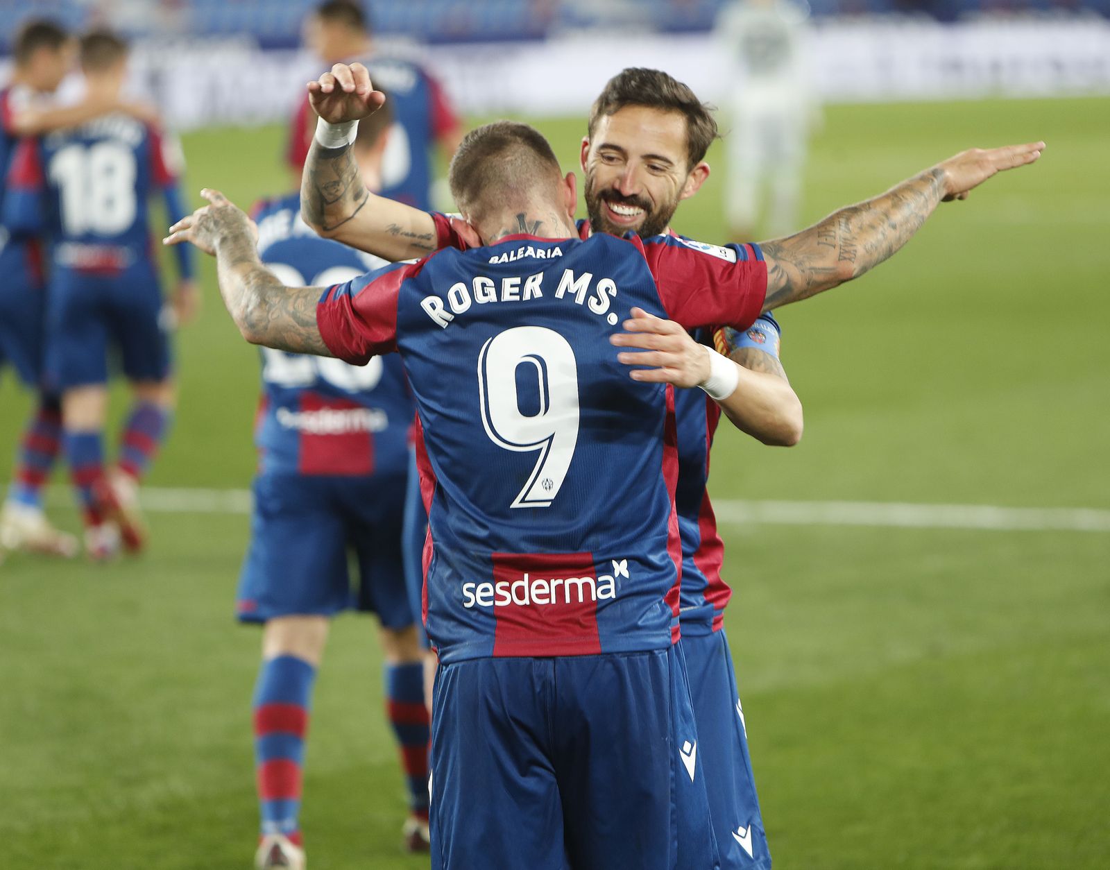 Las imágenes del Levante - Betis