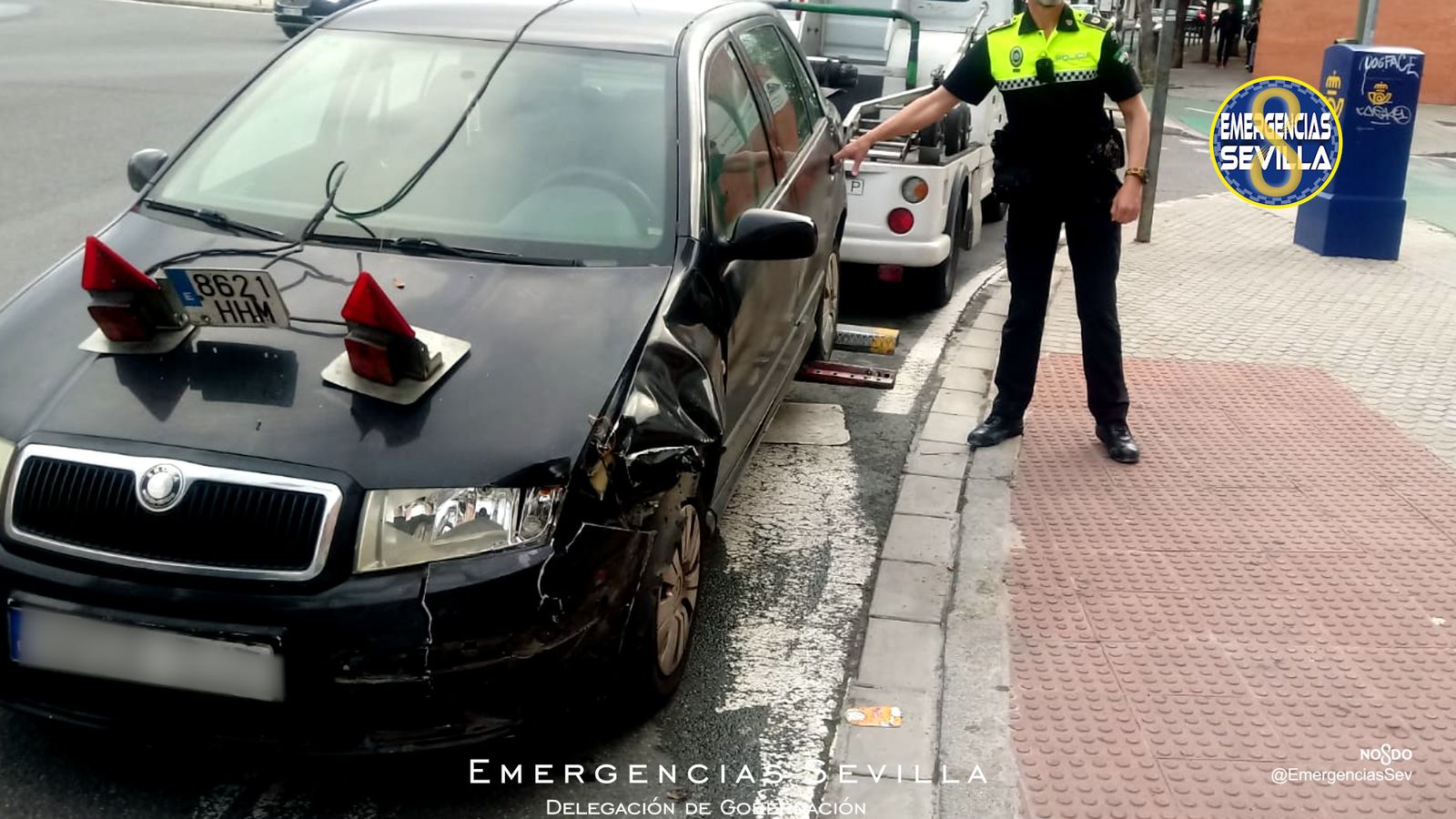 Detenido por conducir ebrio y provocar un accidente cuando regresaba de ...