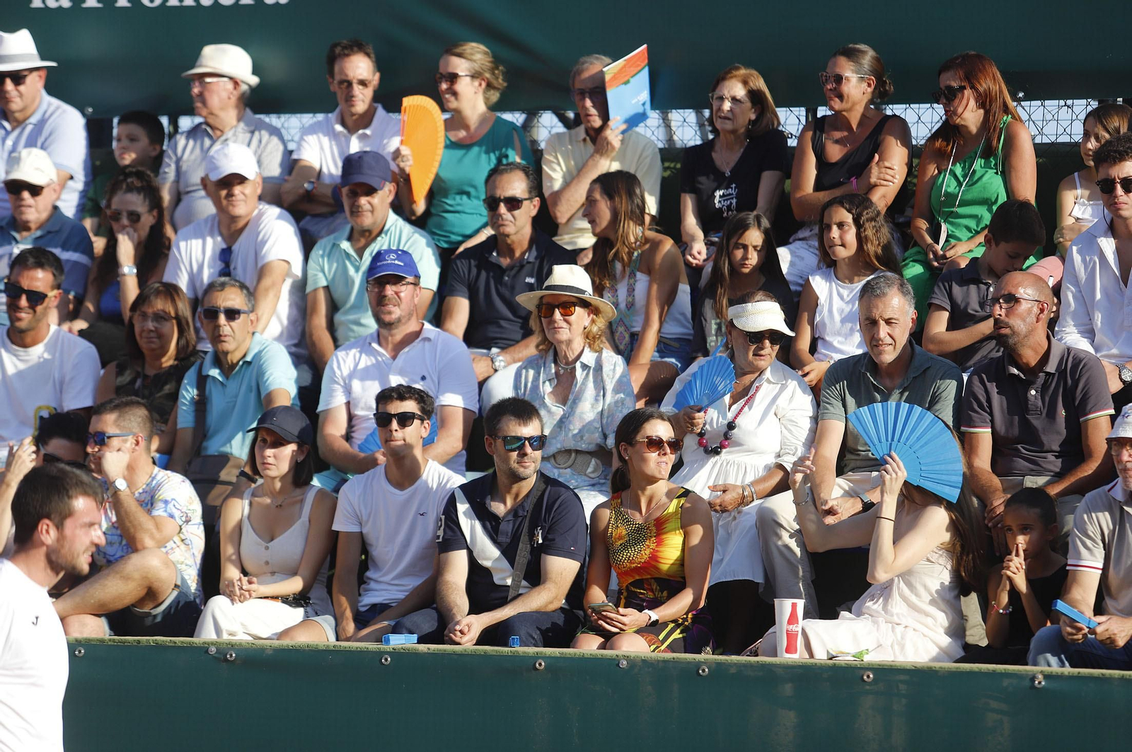 Copa del Rey de Tenis. Imágenes del gran ambiente en las semifinales
