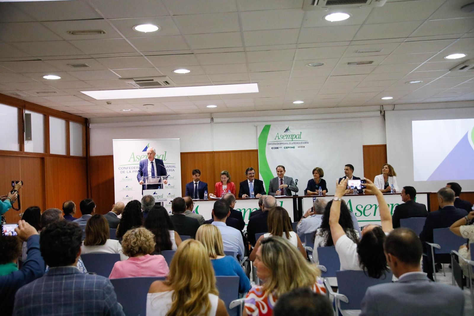 Imágnes de la toma de posesión ASEMPAL