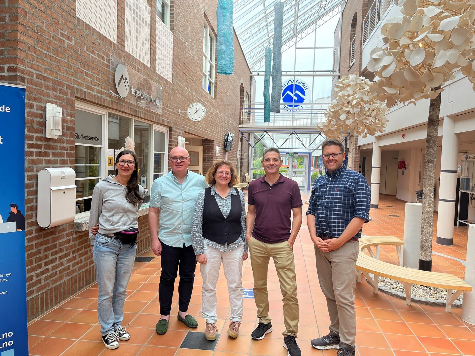 Encuentro organizado en la Universidad de Noruega en el que participó la Onubense