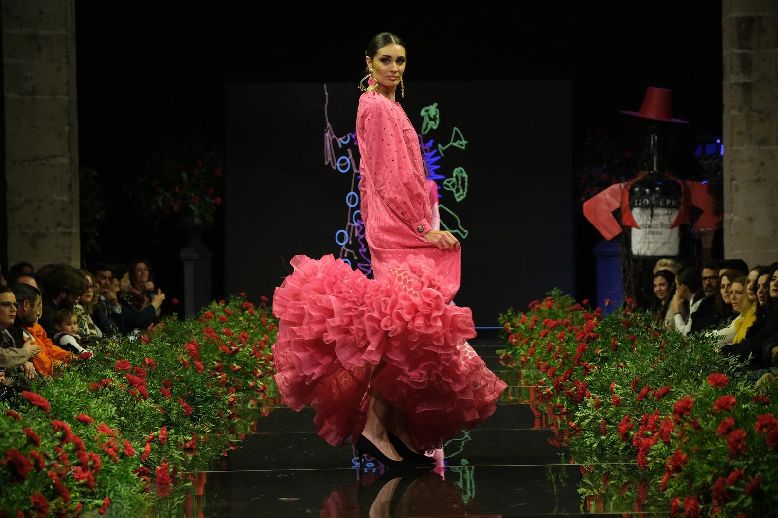 Los trajes de flamenca más bonitos de la Pasarela Flamenca Jerez 2023, todas las fotos