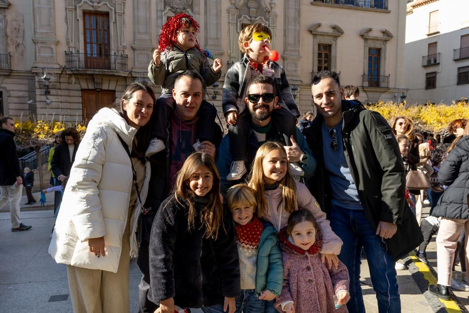 Fiesta infantil de Nochevieja en la Plaza de Santa María