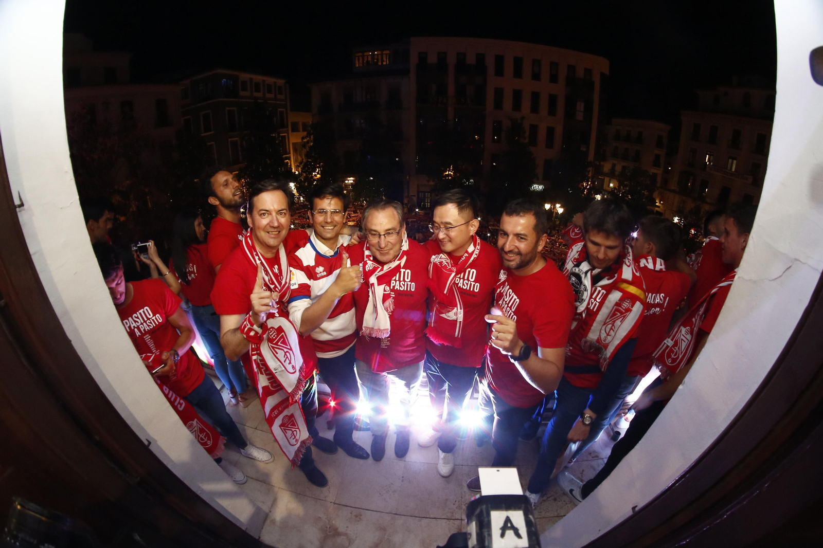 La alegría y las bromas fue la tónica durante la celebración.