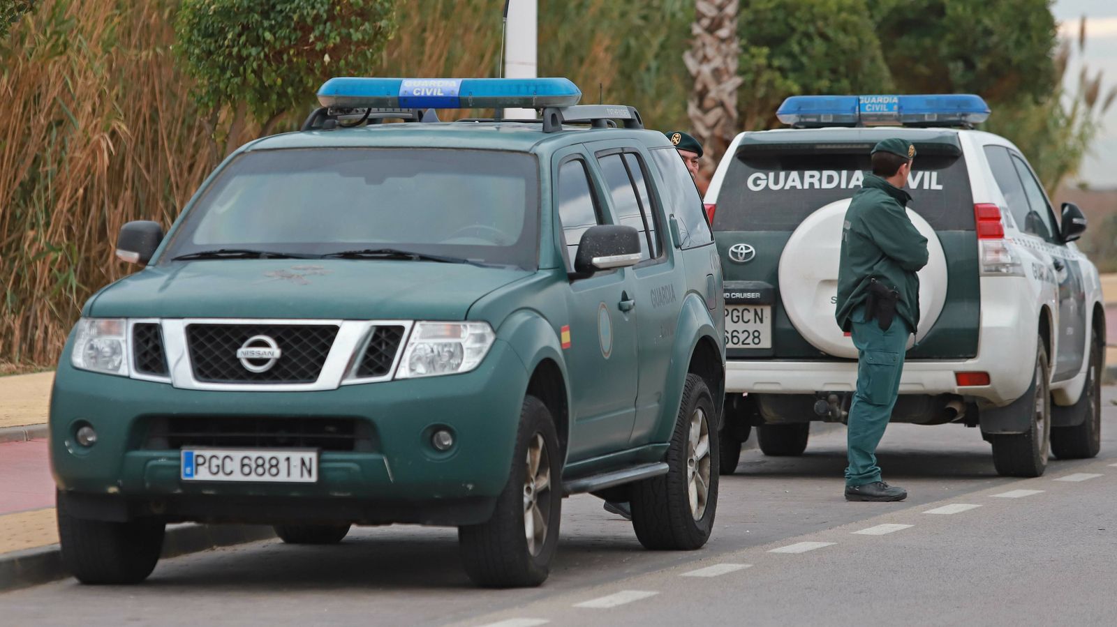 Registros de la Guardia Civil en La Línea y San Roque