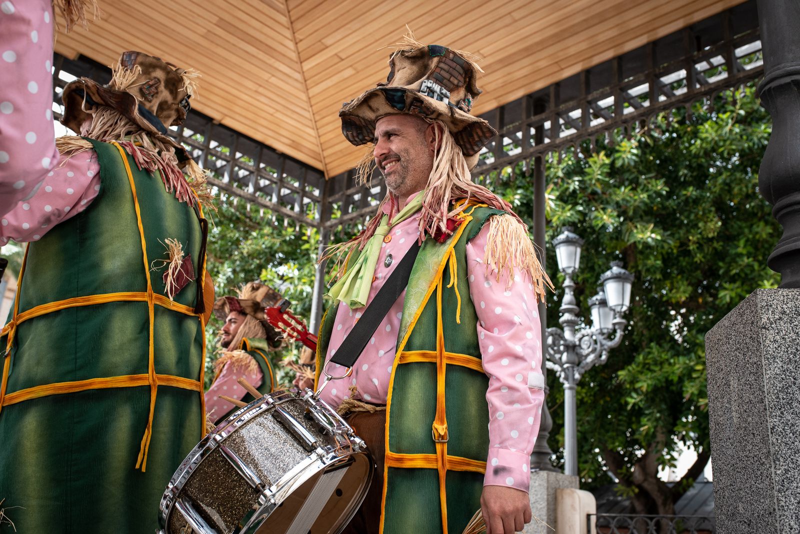 Imágenes de las actuaciones de carnaval en la Plaza de las Monjas