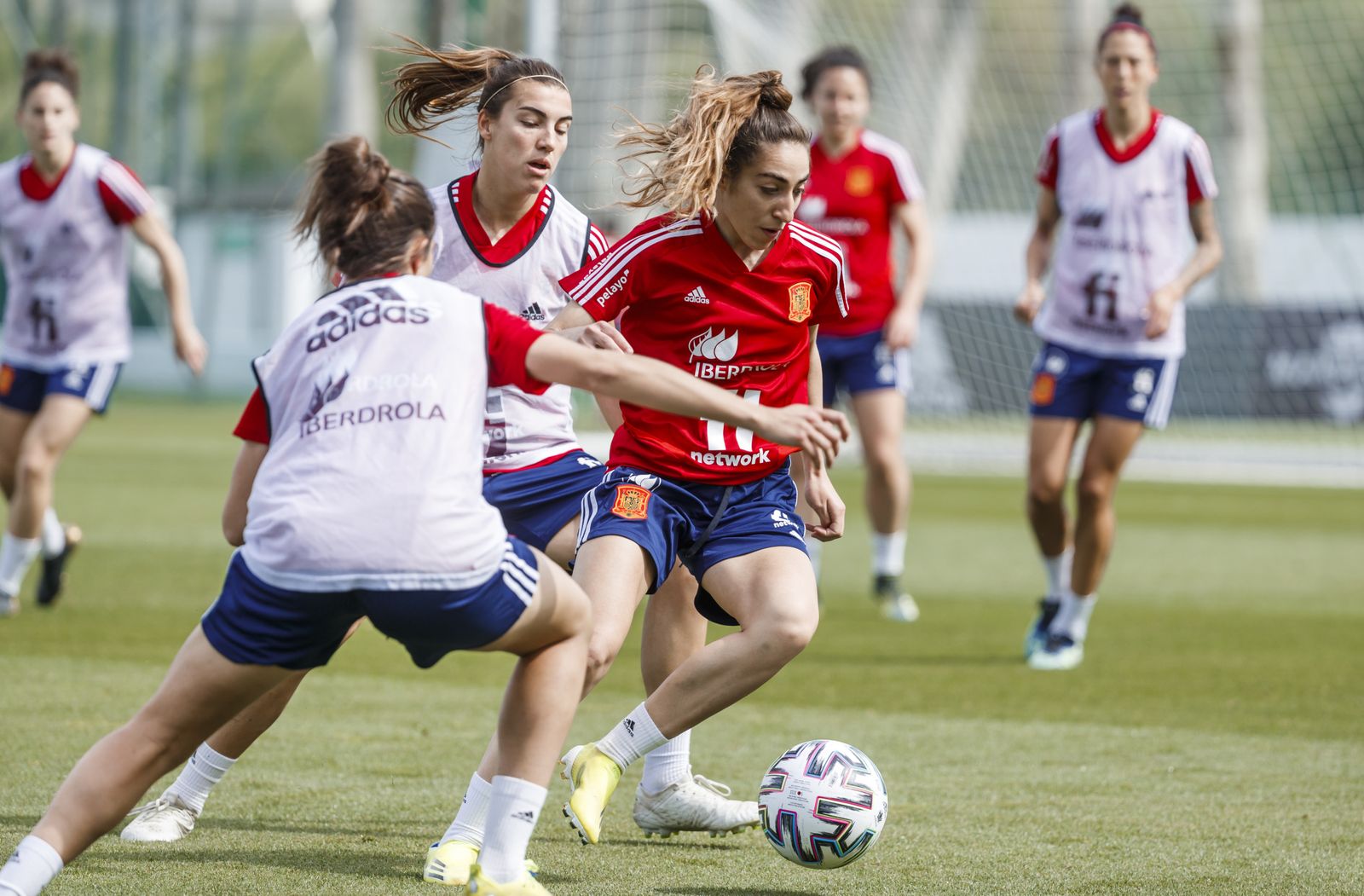 Fotos: la selección española femenina sigue la puesta a punto en Marbella
