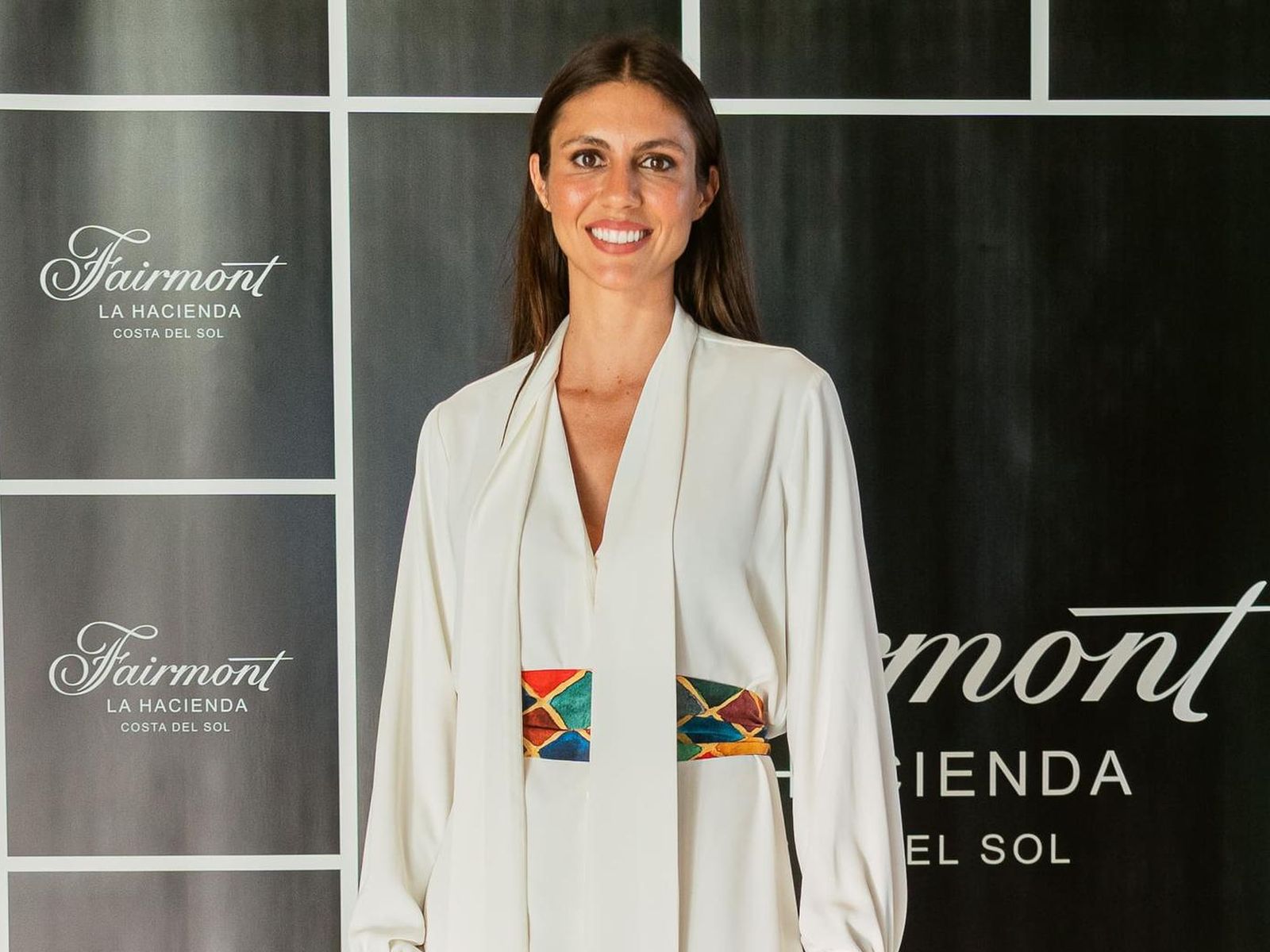 Ana Cristina Portillo en el 'photocall' de Fairmont La Hacienda