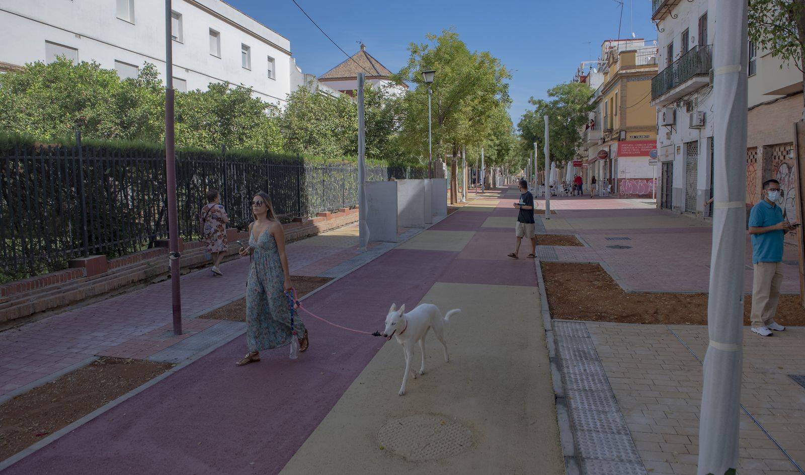 Las imágenes de la nueva Avenida de la Cruz Roja