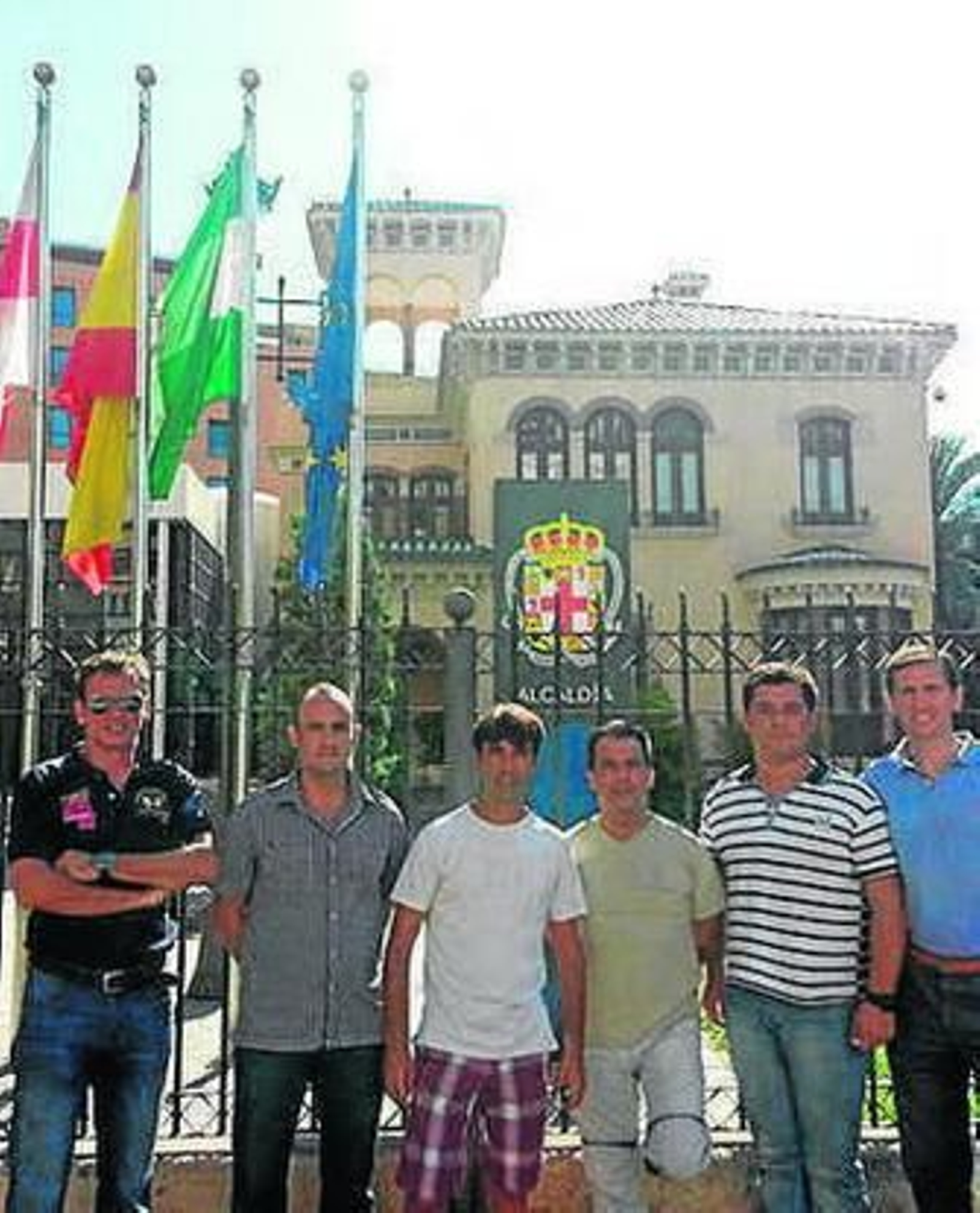 Representantes del colectivo.