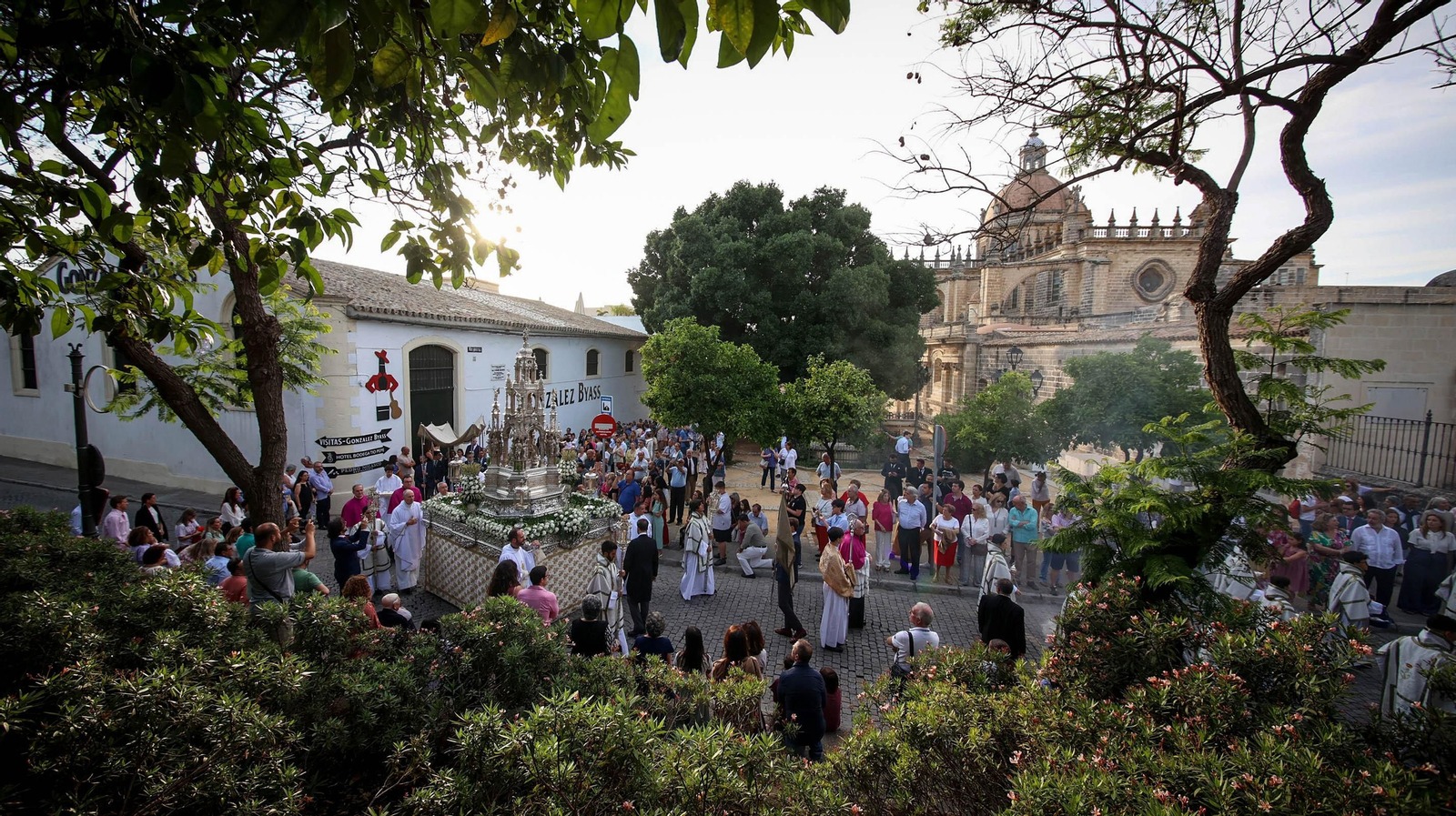 Procesión del Corpus 2023 en Jerez