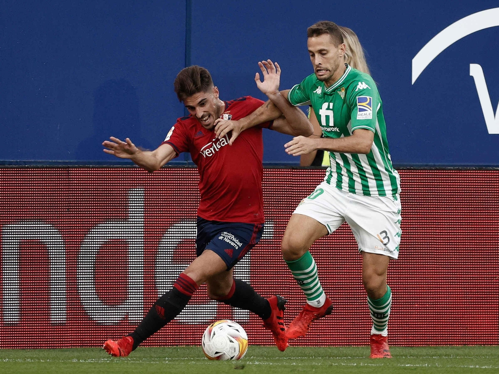 Las imágenes del Osasuna-Betis